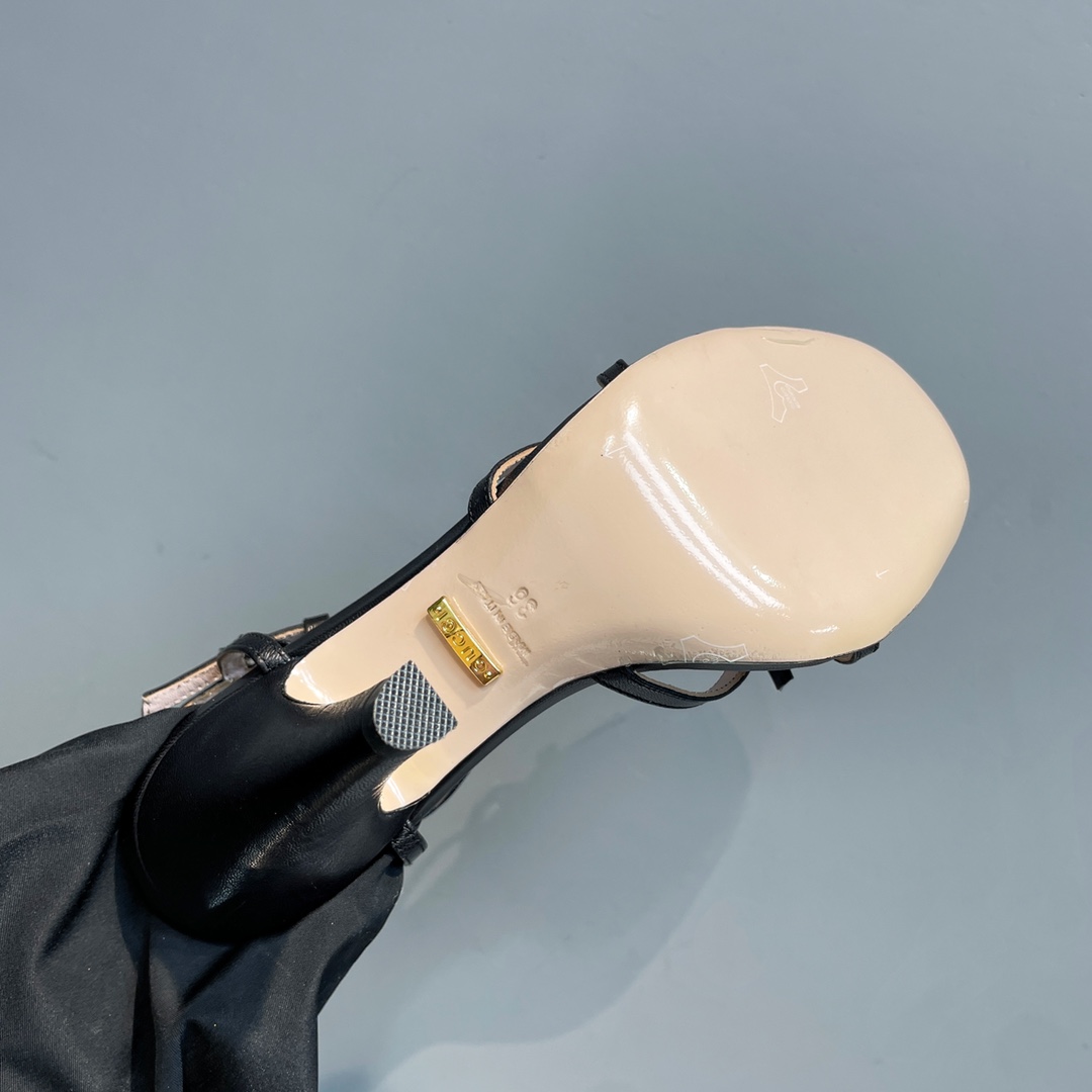 [TOP] GUCCI Woven Braid   Metal Buckle Sandals - Black