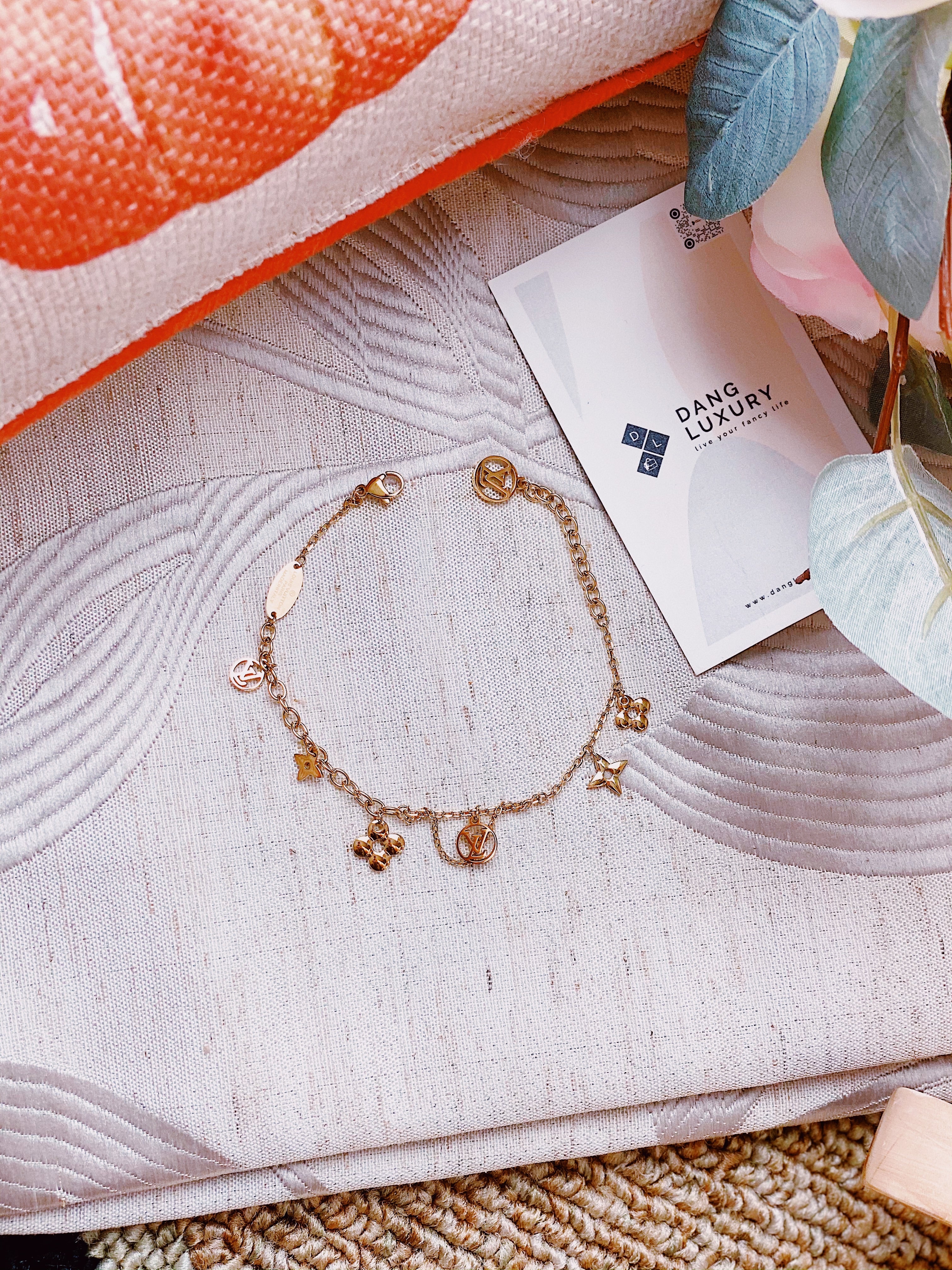 [TOP] Louis Vuitton LV Blooming Supple Bracelet