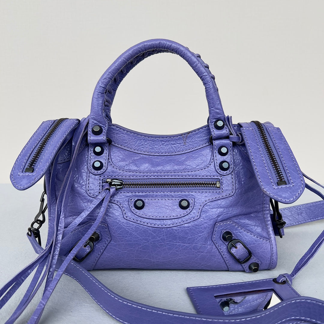 [TOP] BALENCIAGA Classic Small City Bag - Mauve