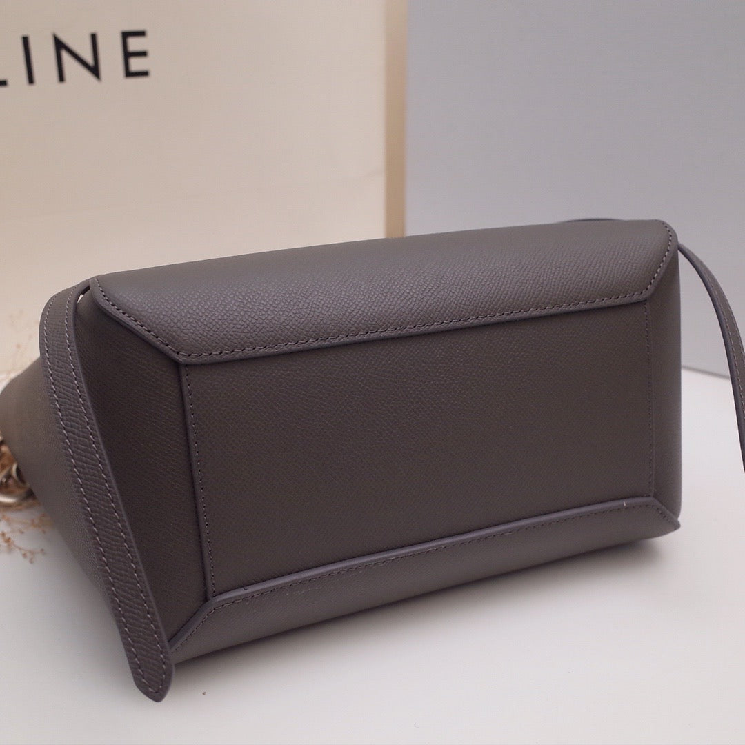 [TOP] CELINE Micro Belt Bag - Dark Grey