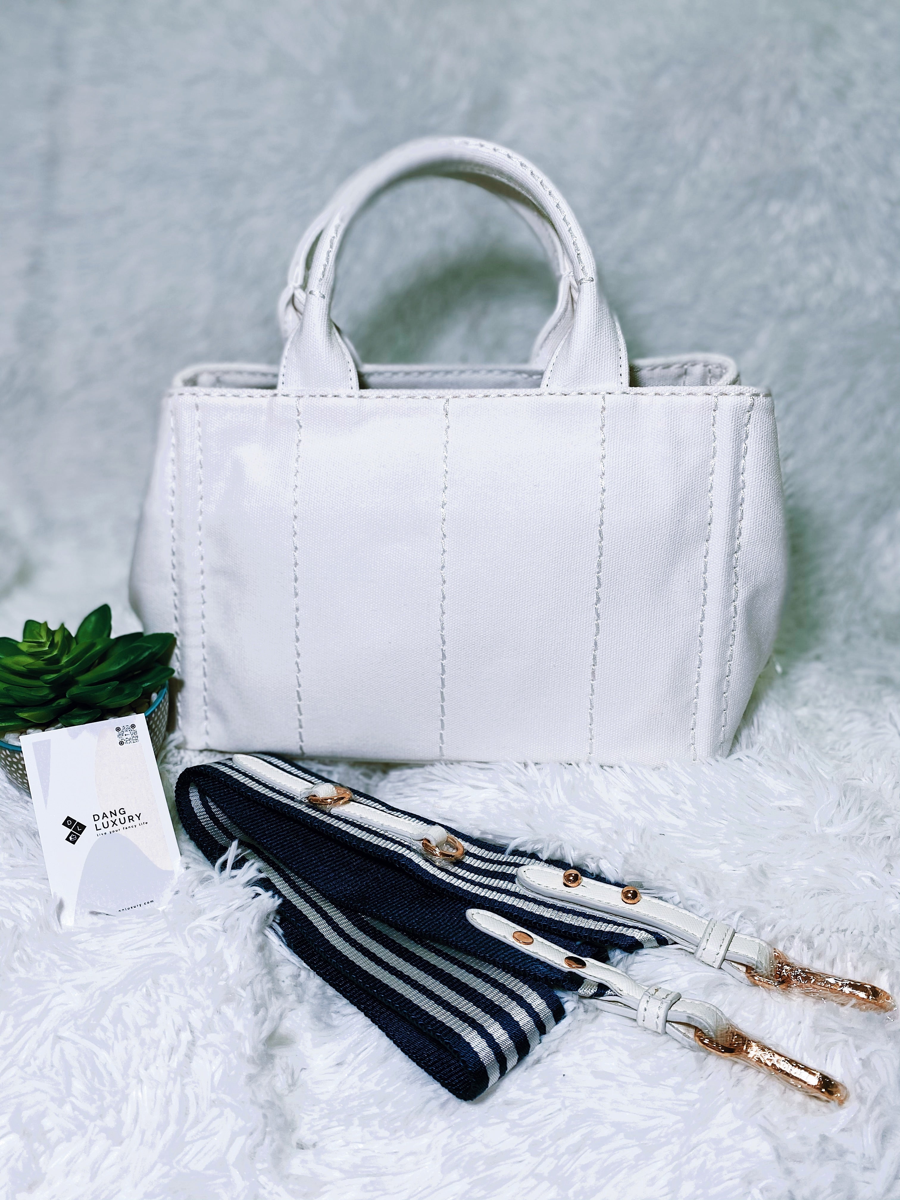 [TOP] PRADA Canvas Canapa Bag 28x20x15cm - 5 Colours