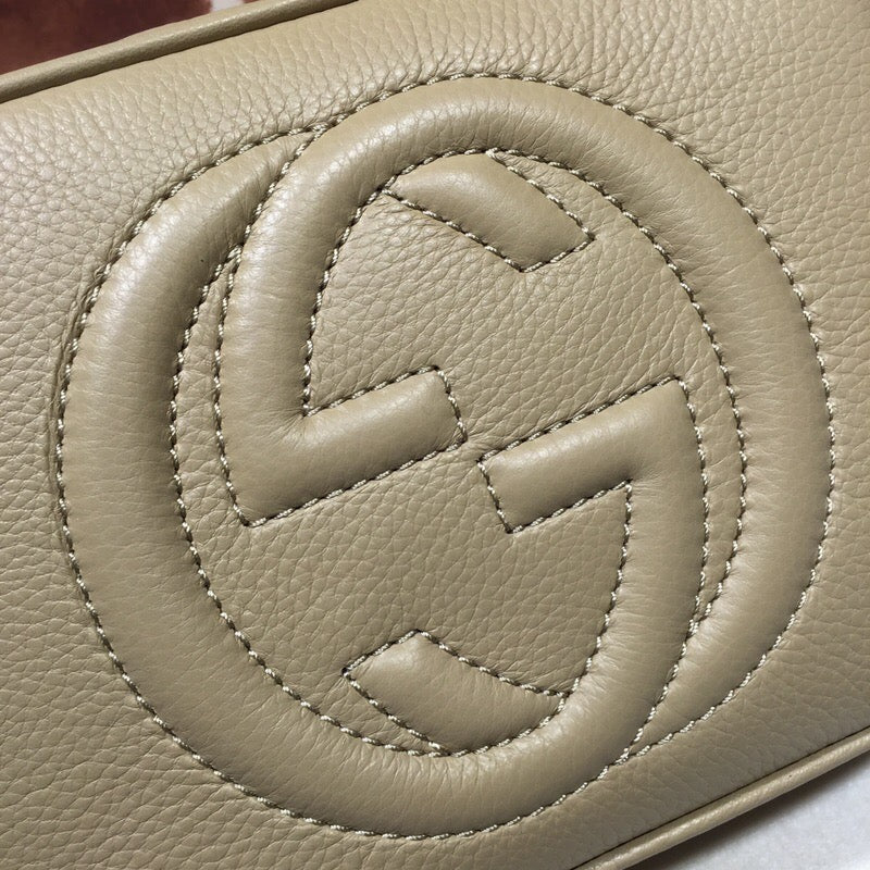 [TOP] GUCCI G*G Soho Bag - Khaki
