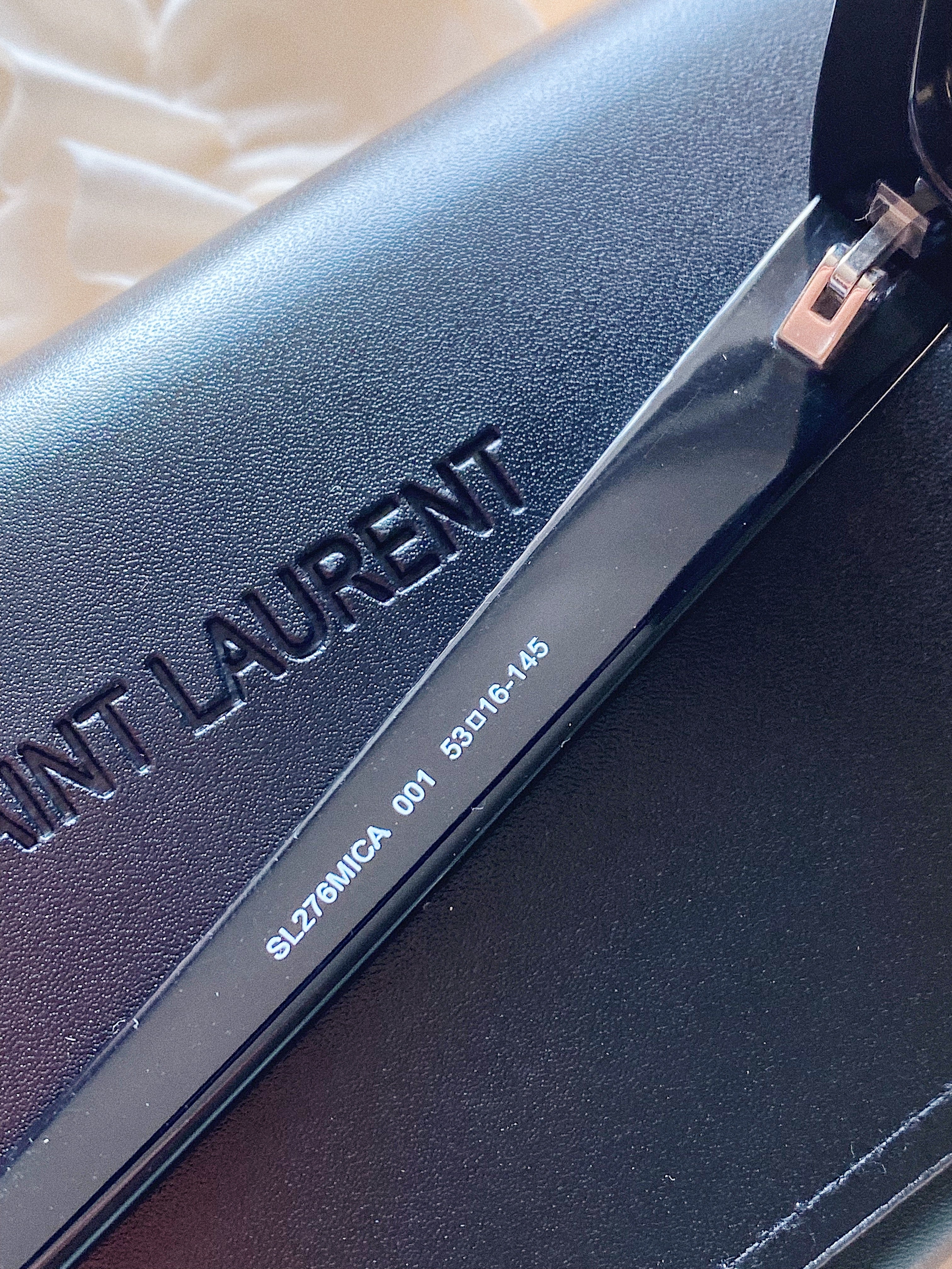 [TOP] Yves Saint Laurent YSL 53mm Cat Eyes Sunglasses - Black