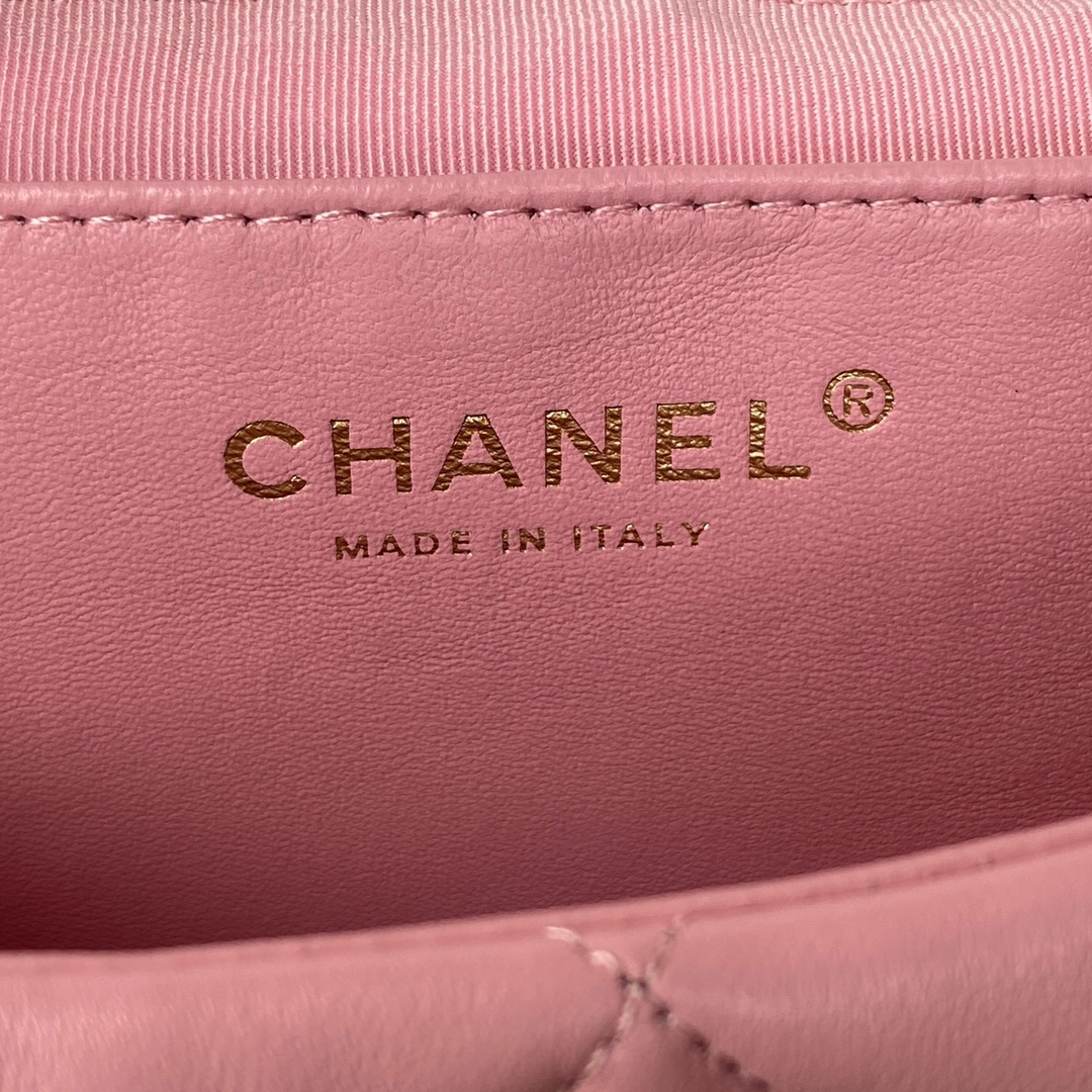 [TOP] CHANEL Hobo Bag 17.5X24X6cm/26×30×7cm - GHW - White/Pink