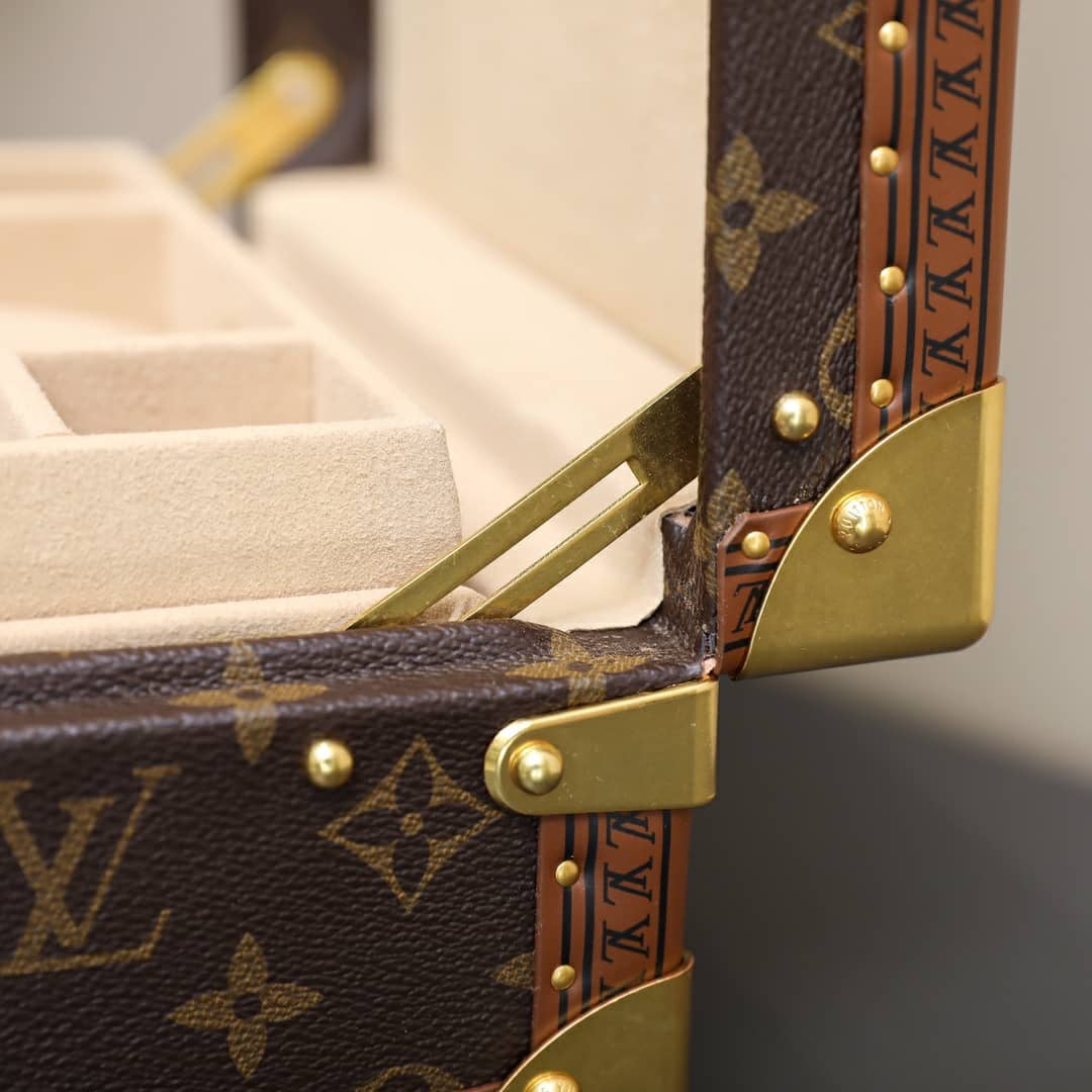 [TOP] Louis Vuitton LV  Jewelry Box - White