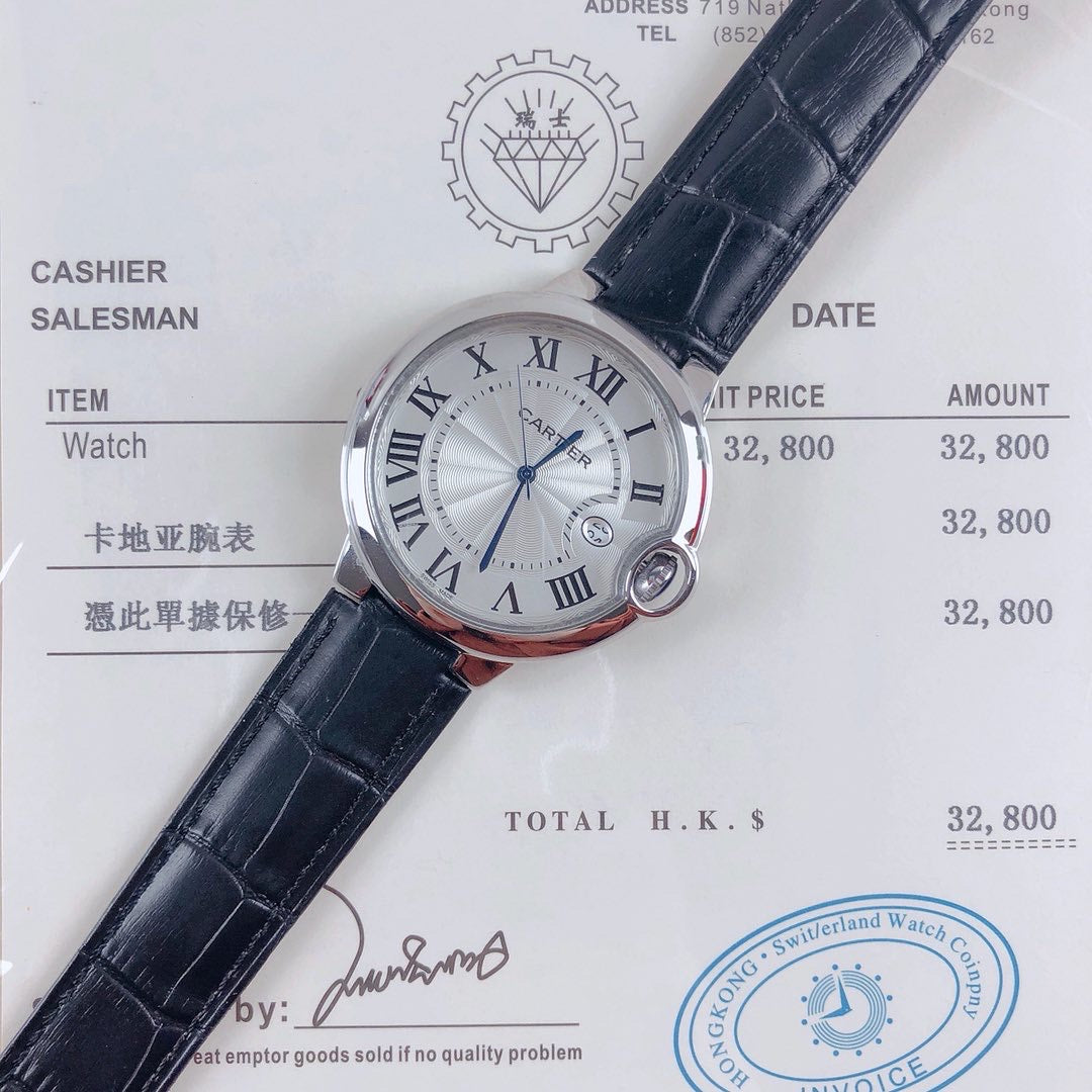 [TOP] Cartier Ballon Blue Watch