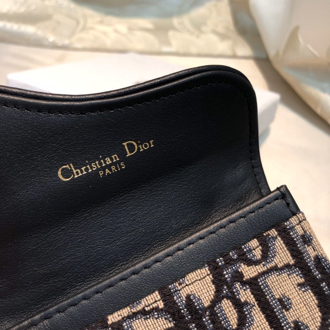 [TOP] Christian Dior Saddle Lotus Wallet
