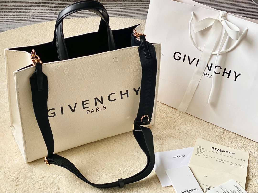 [Top] GIVENCHY G Tote Canvas Bag 37*13*26CM - 2 Color