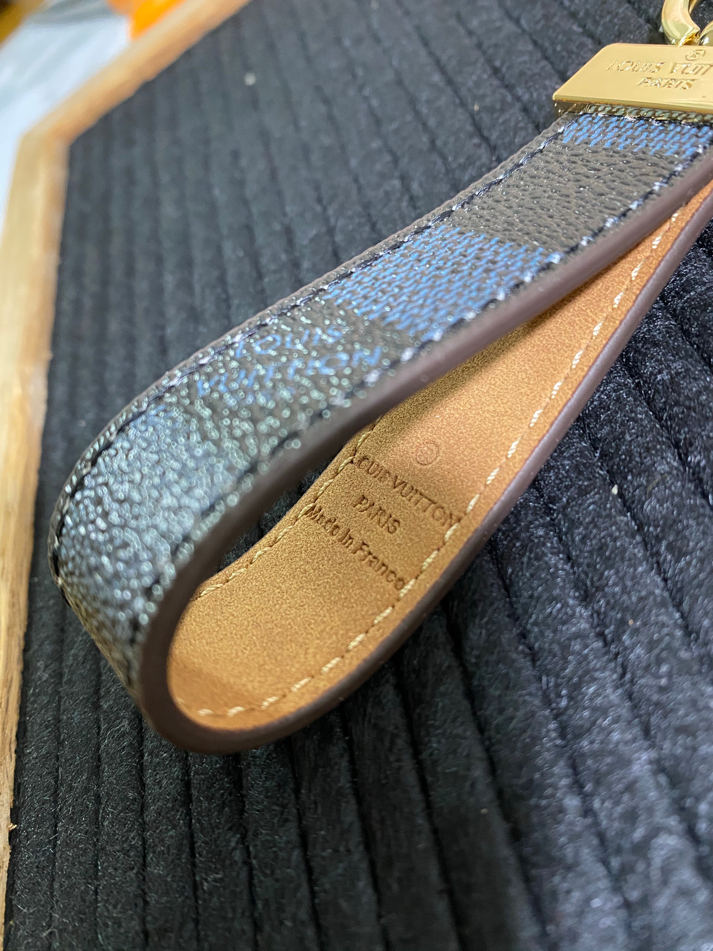 [TOP] Louis Vuitton LV LV Key Holder Damier Ebene - BLUE