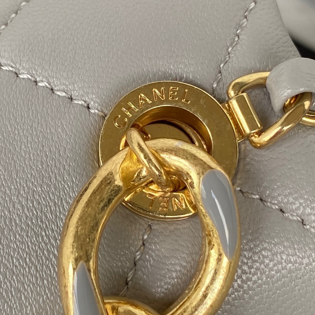 [TOP] CHANEL Classic Flap Bag 23X10X15.5Cm - GHW - 5 Color