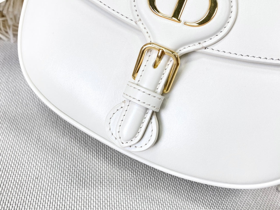 [TOP] Christian Dior Bobby Bag Small - White