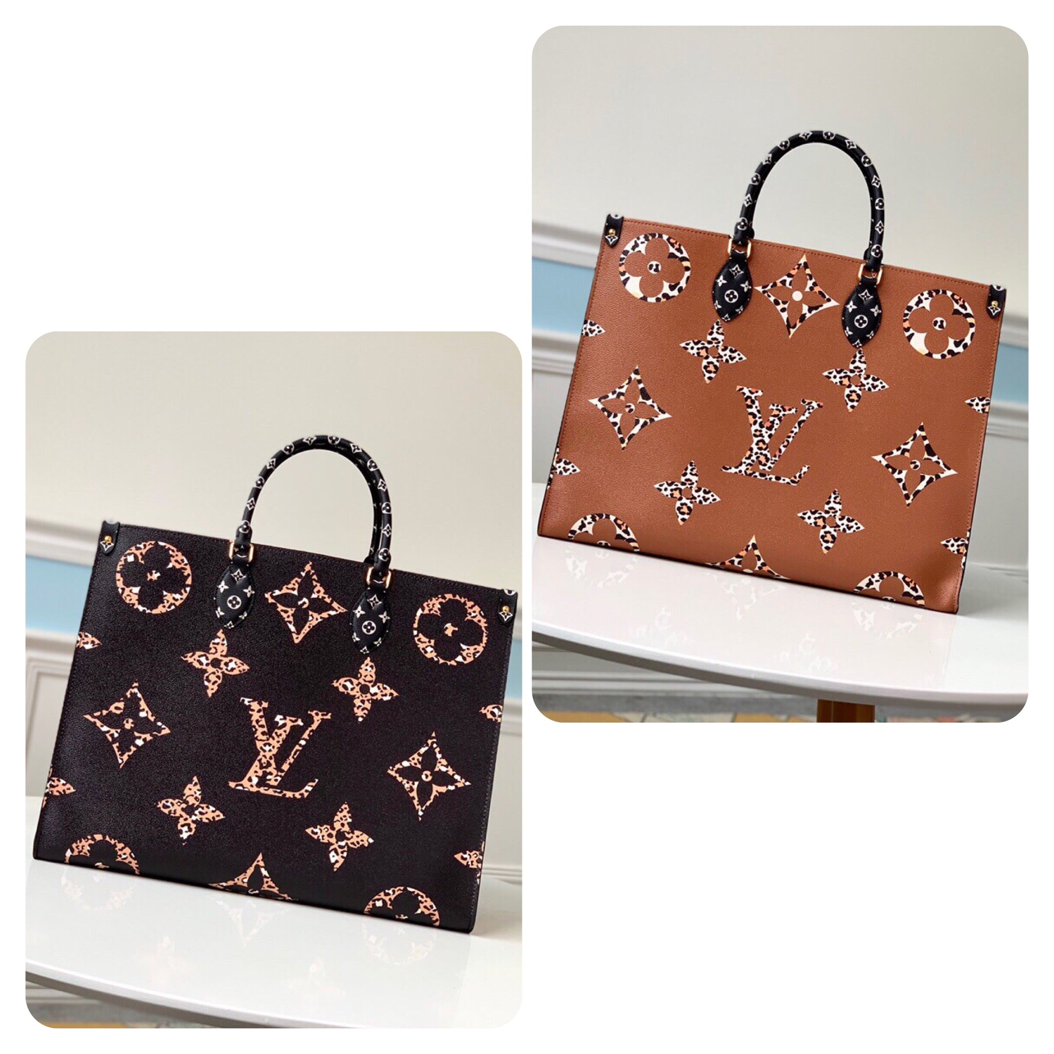 [TOP] Louis Vuitton LV  On The Go Monogram Bag 41x34x19cm-Mixed Colors