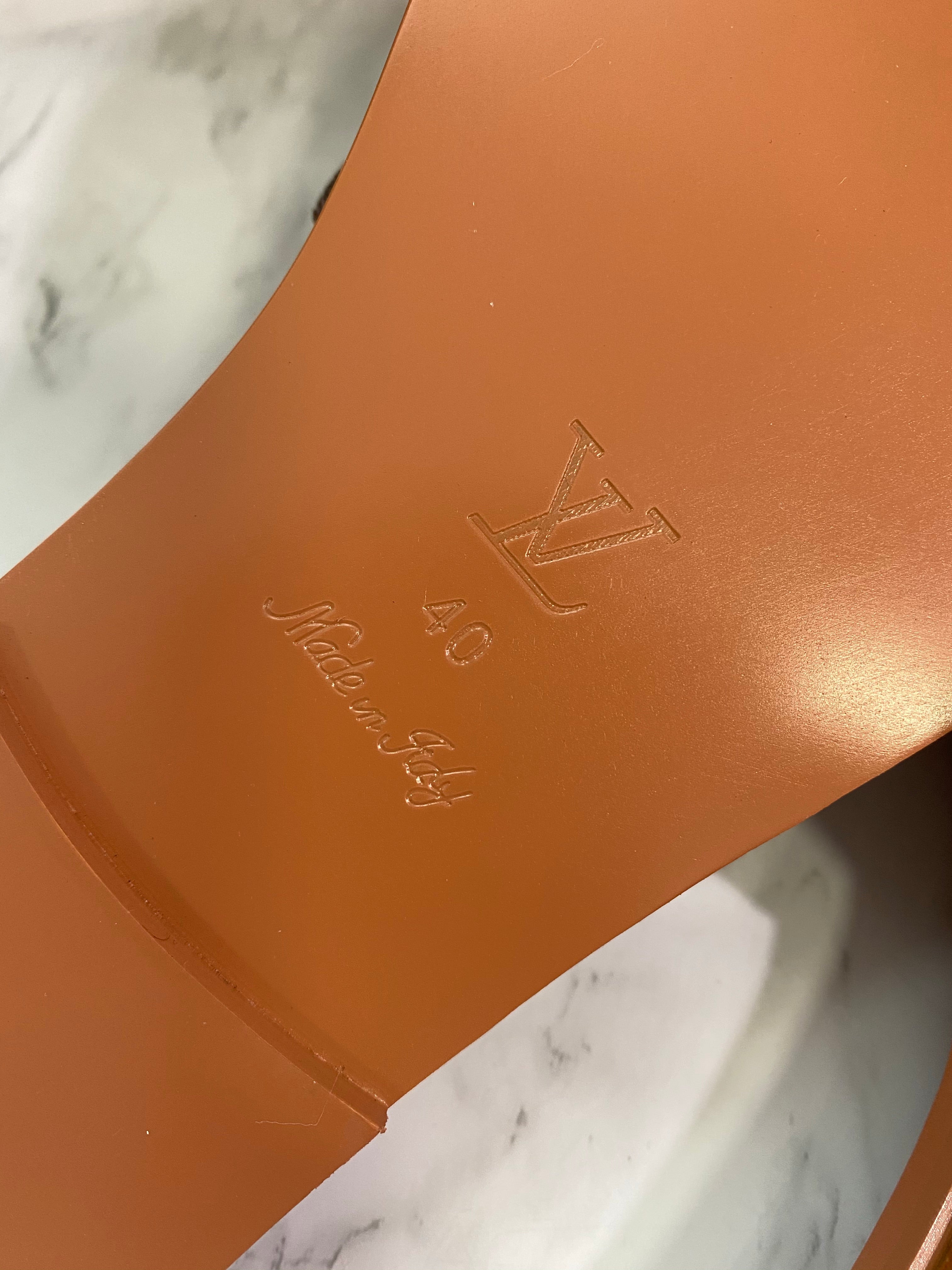 [TOP] Louis Vuitton LV Lock It Monogram Sandals - Brown