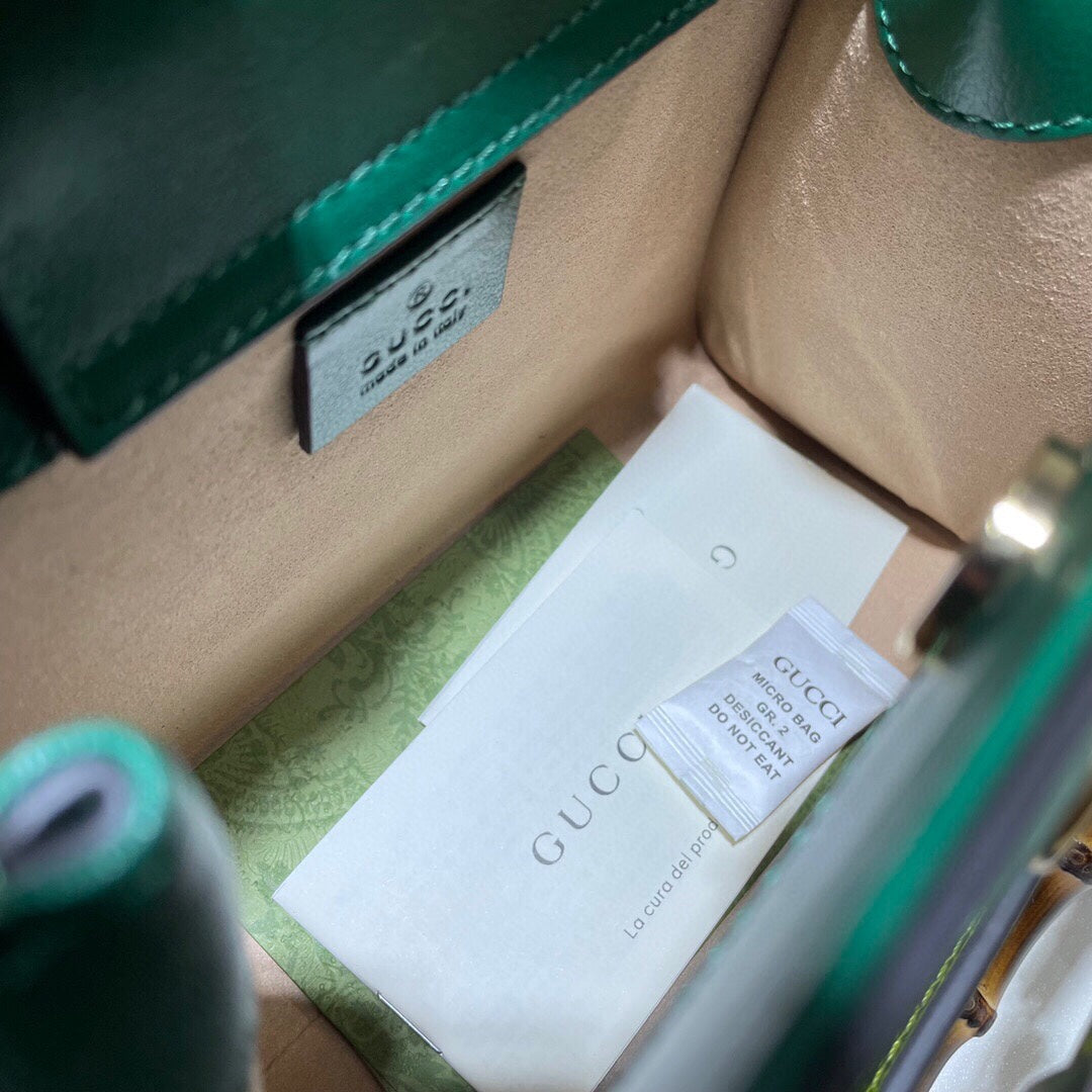 [TOP] GUCCI Diana Small Bag - Green