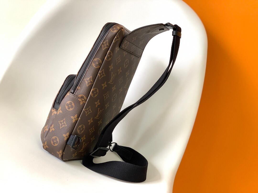 [TOP] Louis Vuitton LV L*V Sling Monogram Backpack 20 x 31 x 10 cm- Brown