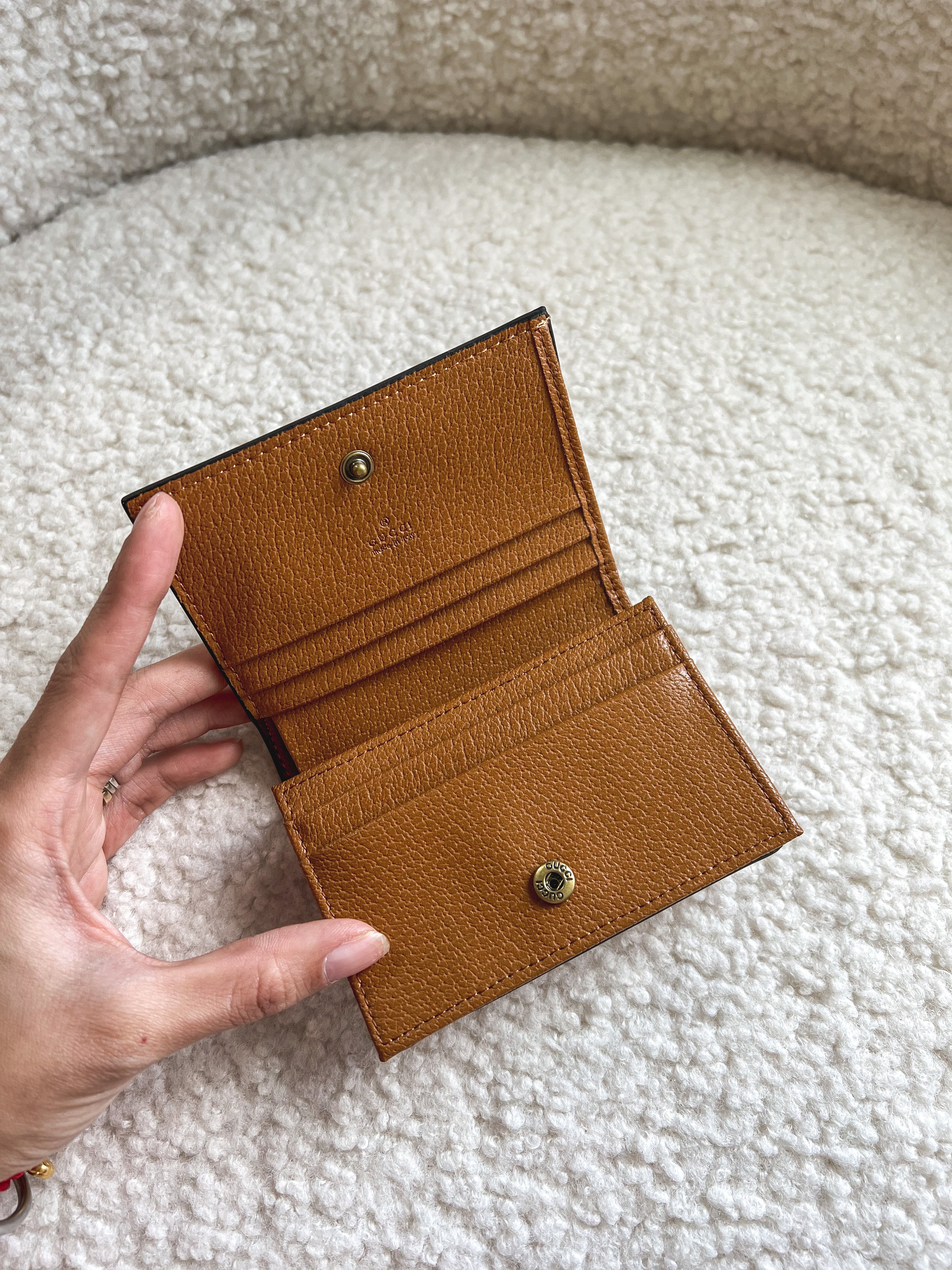 [TOP] GUCCI G*G Disney Mickey Mouse Card Coin Wallet