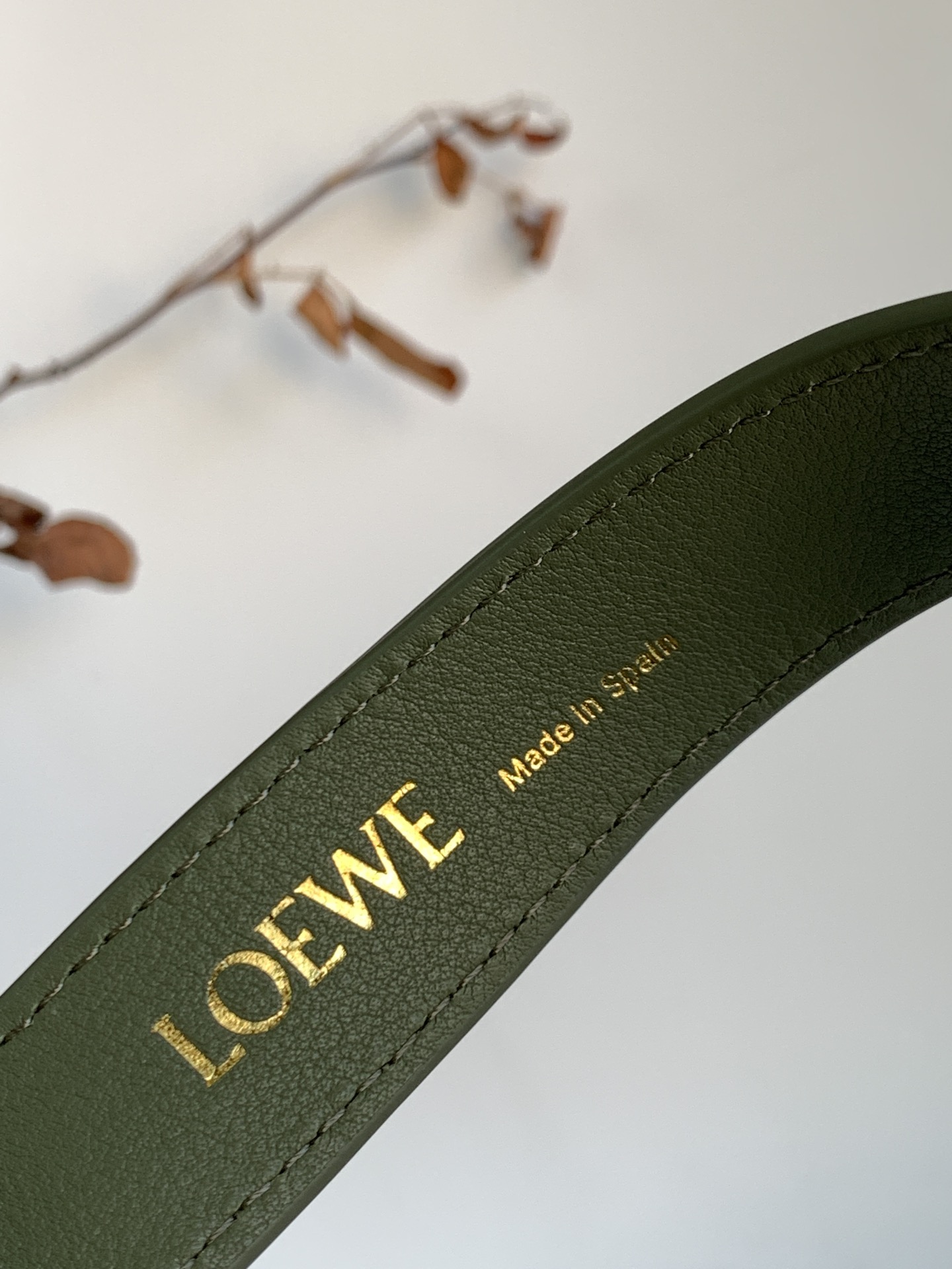[TOP] LOEWE Mini Cubi Bag Anagram 21*17*12.5cm - Green