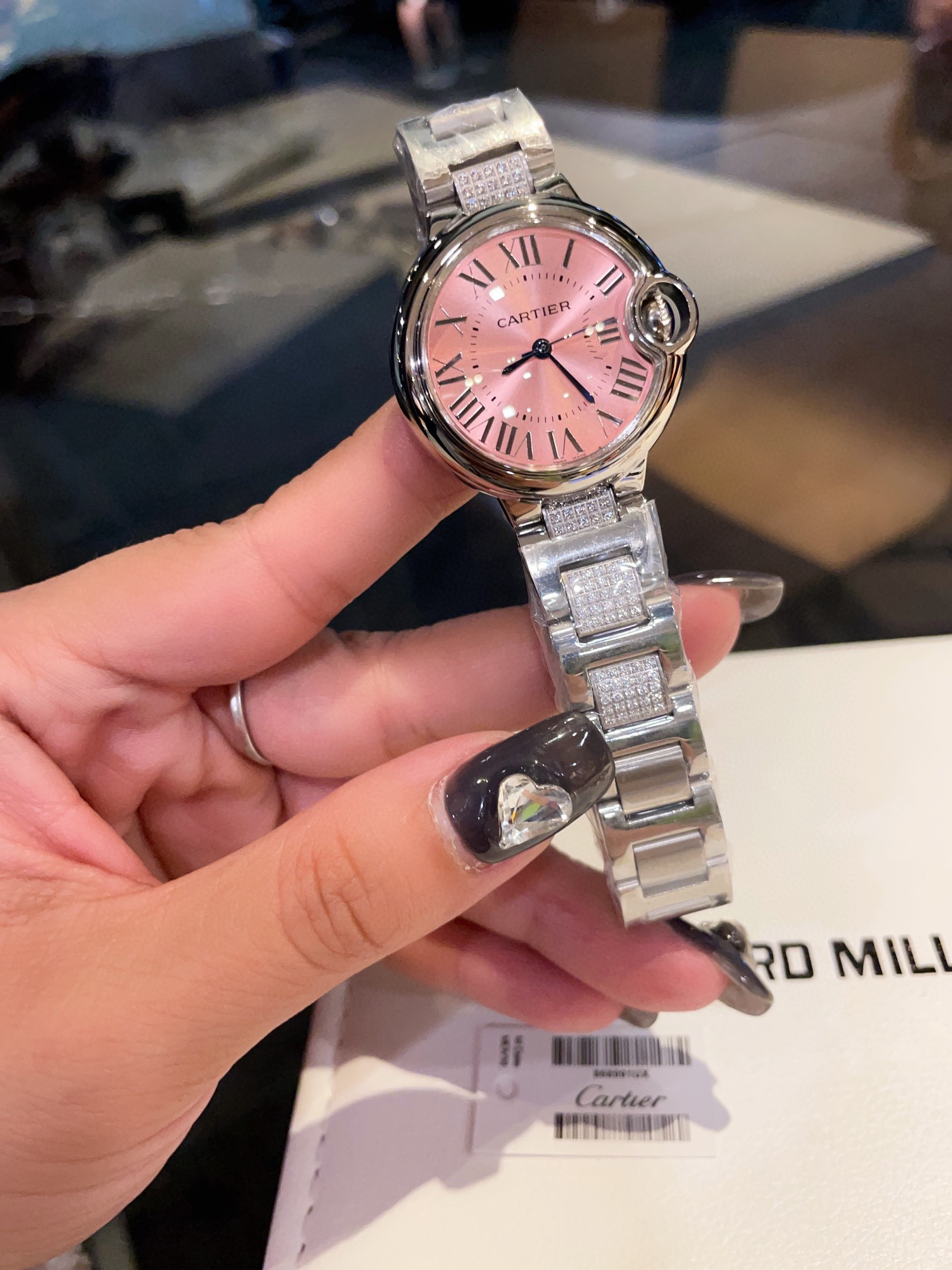 [TOP] Cartier BALLON BLEU DE WATCH - Pink