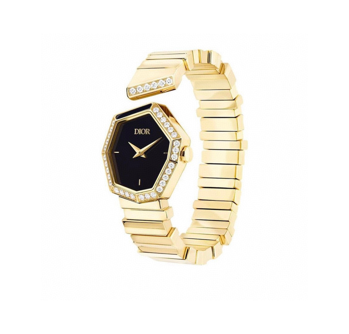 [TOP] Christian Dior Gem   Watch - Gold/White Gold