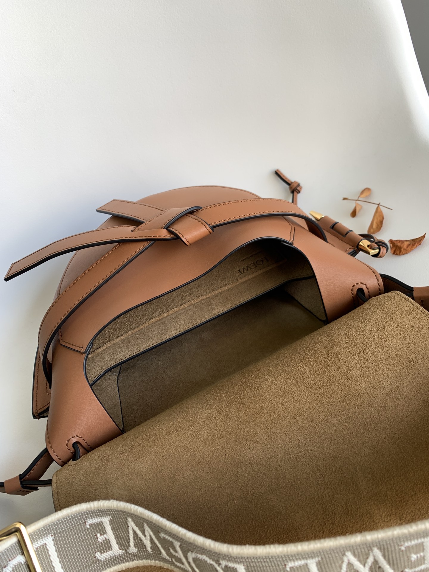 [TOP] LOEWE Mini Gate Bag 20*19*11.5 cm - Brown