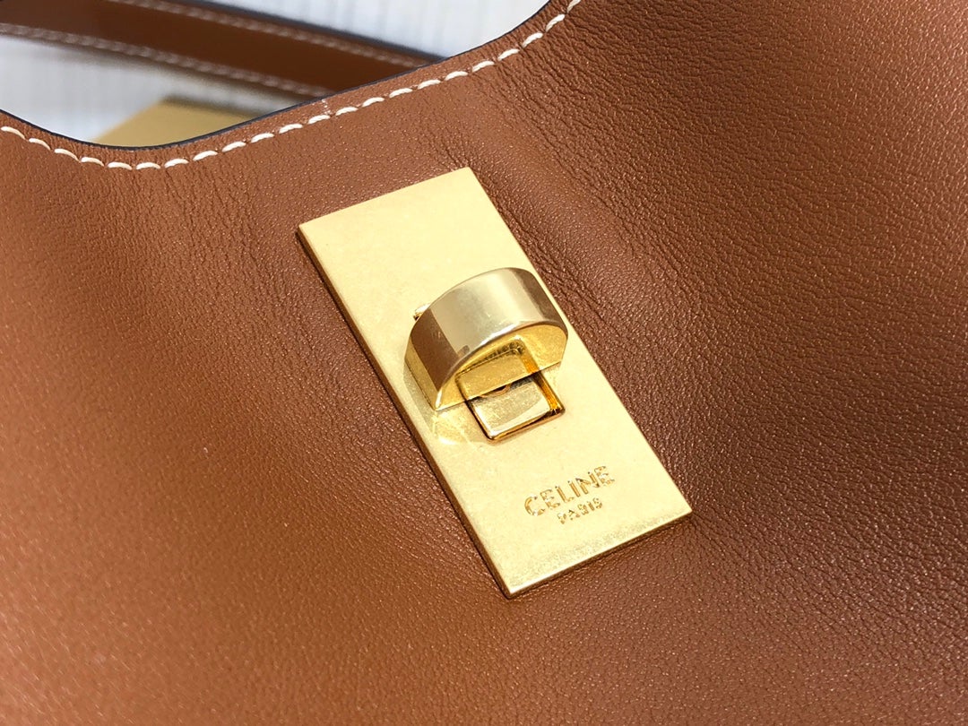 [TOP] CELINE Teen Bucket Bag - Brown