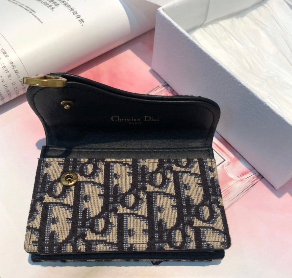 [TOP] Christian Dior Saddle Lotus Wallet