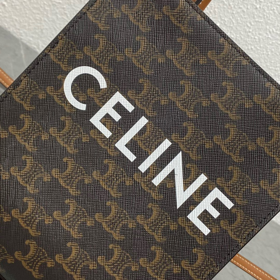 [TOP] CELINE Triomphe Tote Mini 17 x 20 x 6cm - Monogram