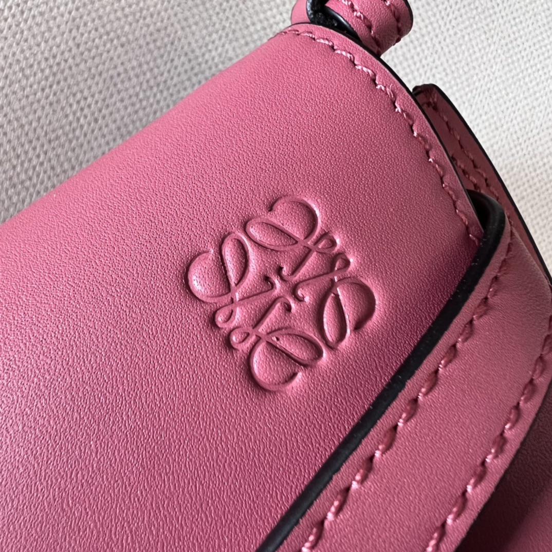 [TOP] LOEWE Mini Gate Bag 21x12.5x9.5cm - Pink