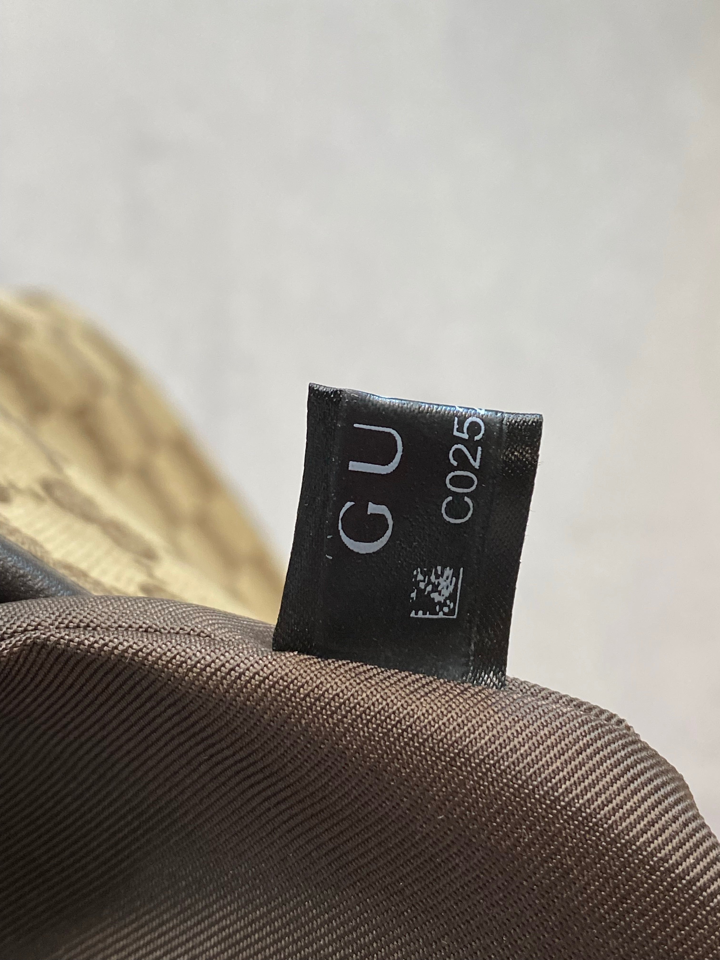 [TOP] GUCCI Canvas Web Messenger Bag