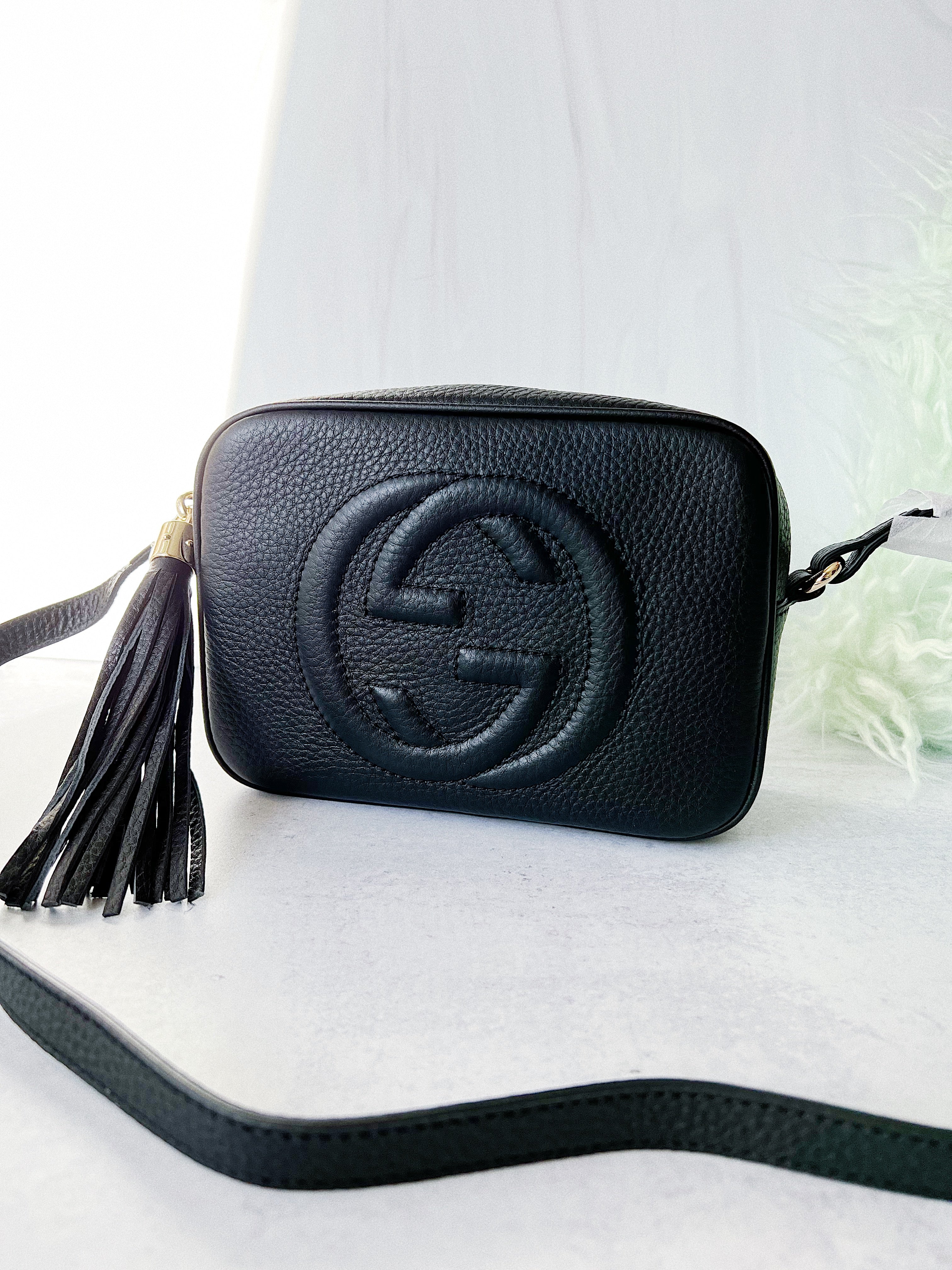 [TOP] GUCCI Soho Bag 21 x 15 x 7 cm - Black