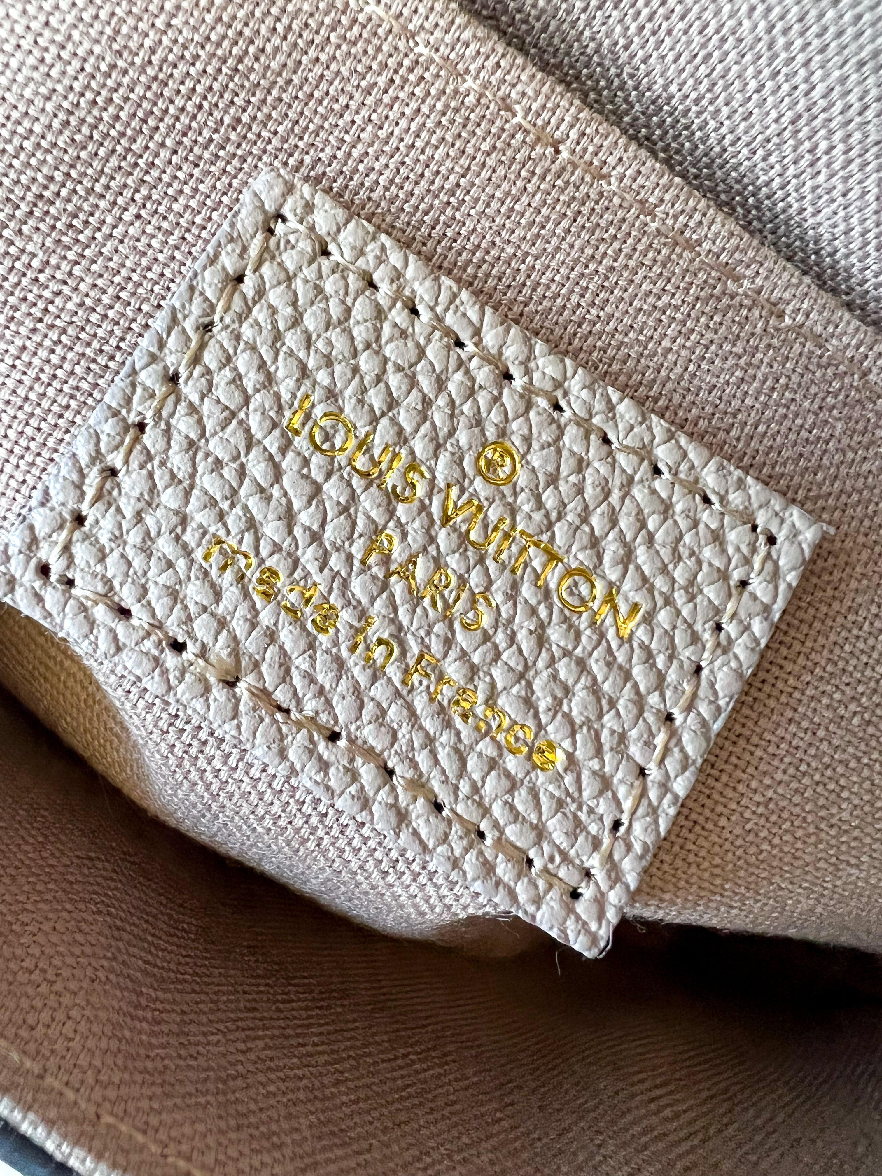 [TOP] Louis Vuitton LV Felicie Empreinte  21X12X3cm-Turtle Dove and White