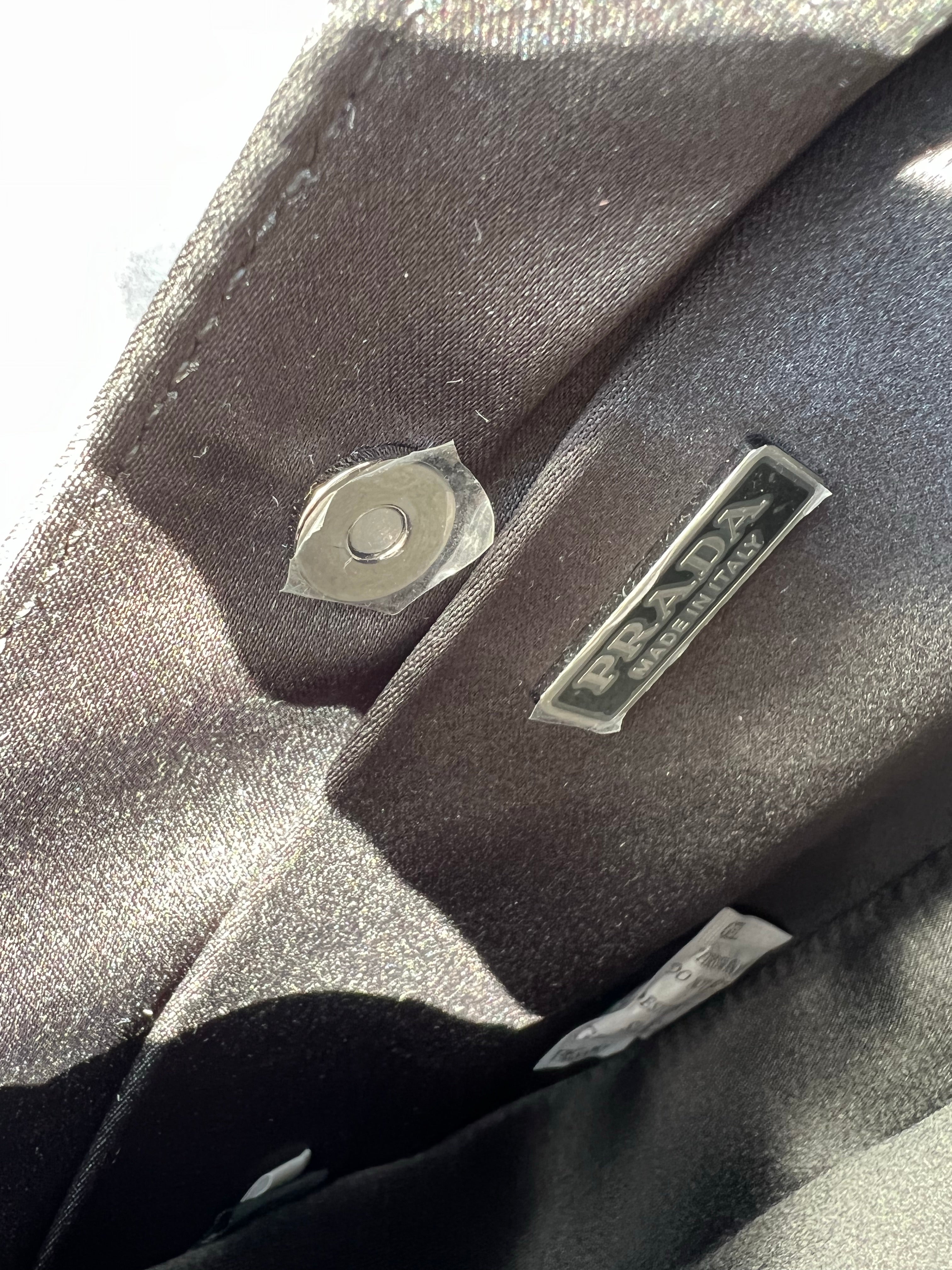 [TOP] PRADA Cleo Holiday Bag Crystal - Black