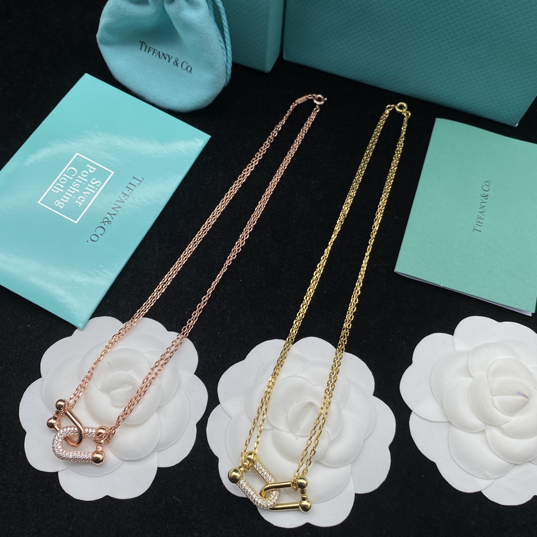 [TOP] Tiffany & Co. Lock Necklace - 2 Color