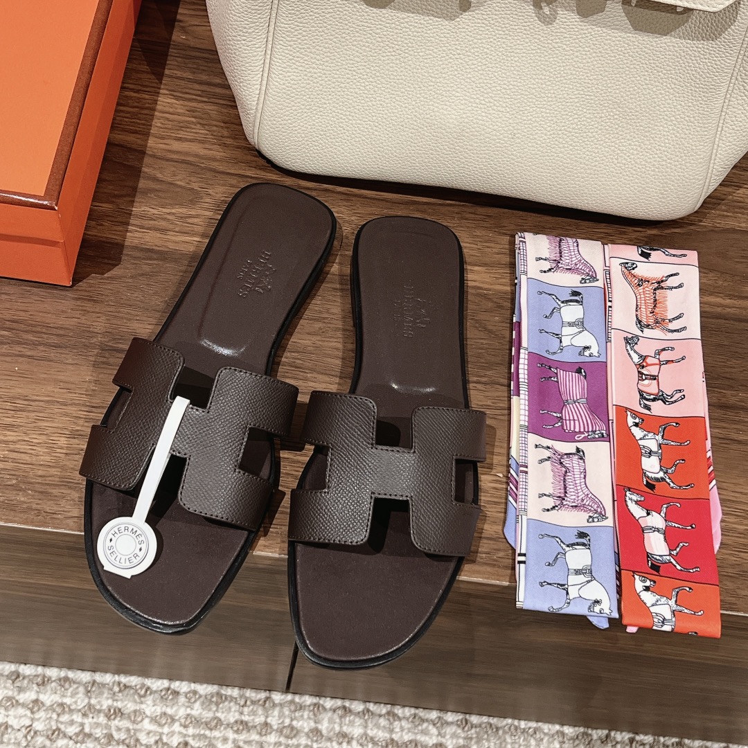 [TOP] HERMES Oran Sandals - 16 Color