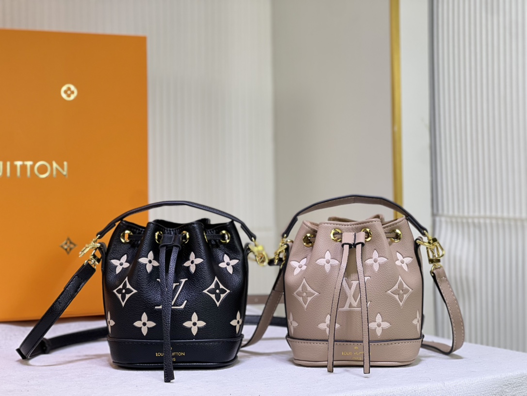 [TOP] Louis Vuitton LV  Noe Monogram Bag 13 x 16 x 10cm-2 colors