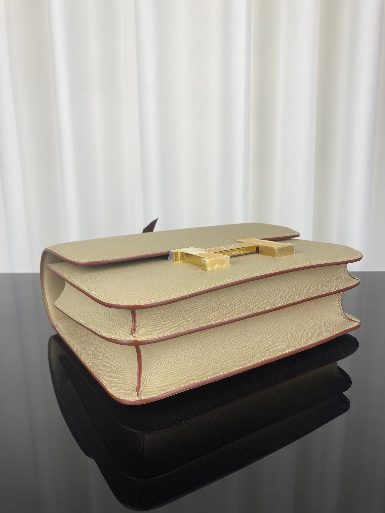 [TOP] HERMES Constance Epsom Leather 18cm - Trench & GHW