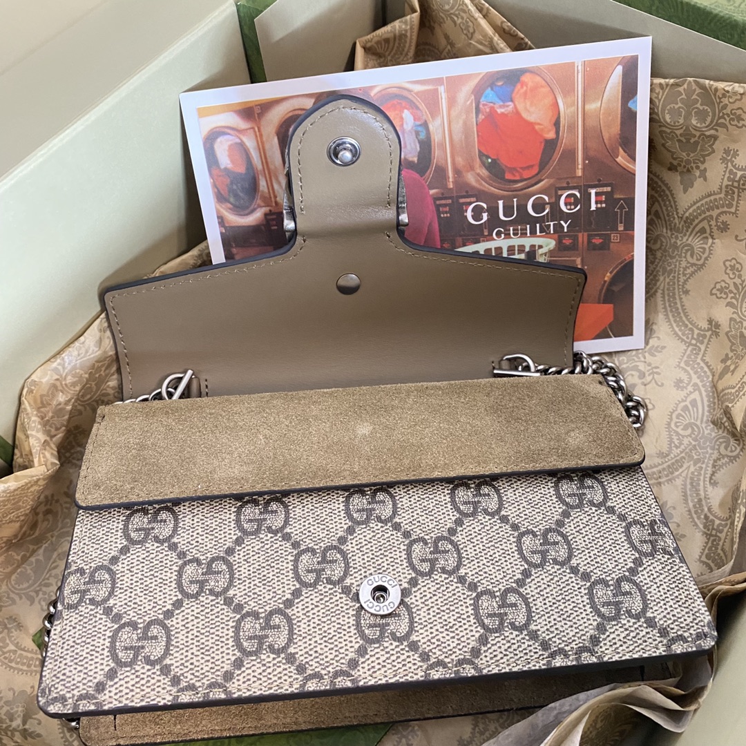 [TOP] GUCCI Dionysus Series Shoulder Bag 16.5x10x4cm/25×14×8cm/28×17×9cm-2 Colors