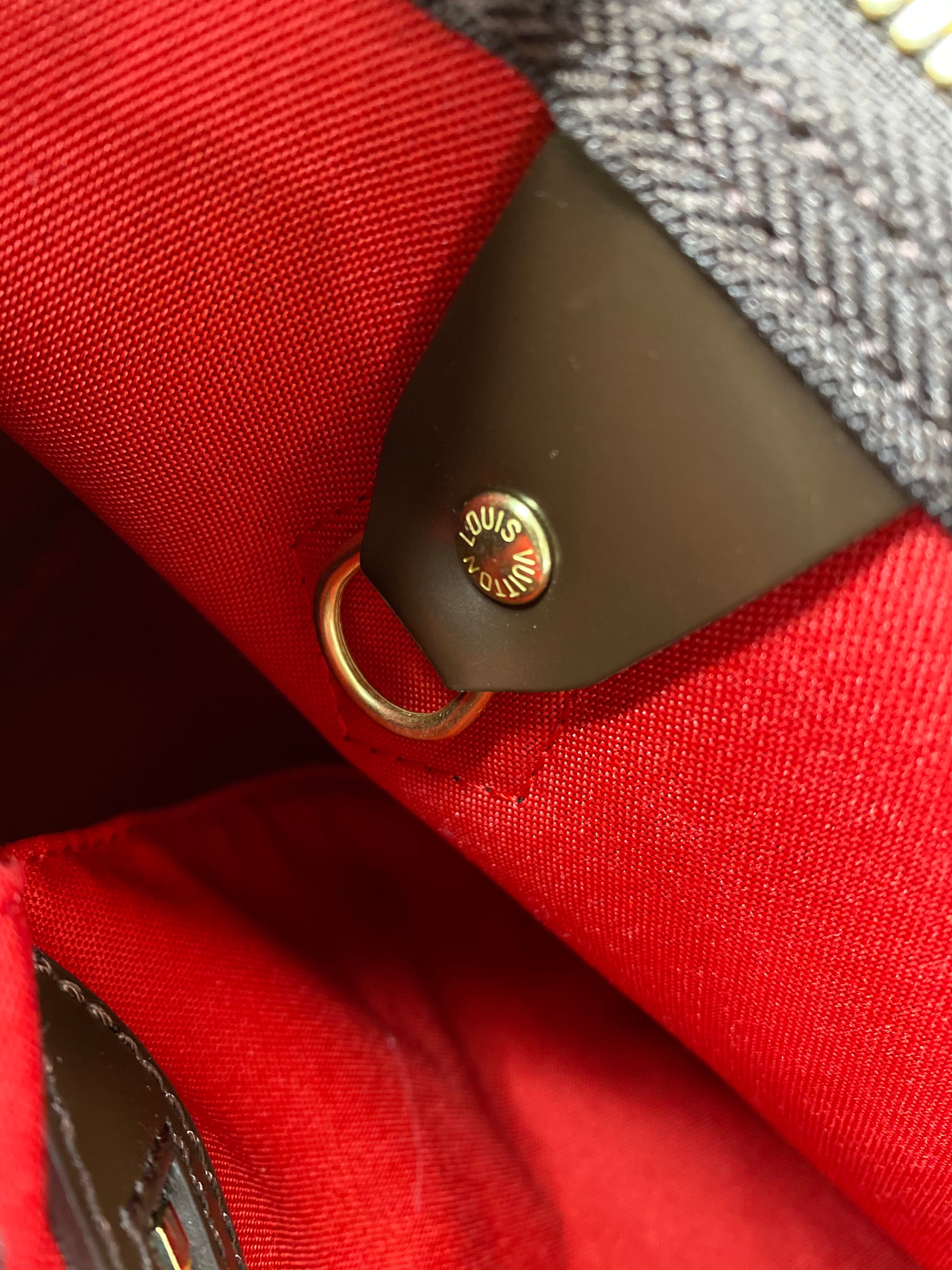 [TOP] Louis Vuitton LV  Speedy 30 Bag 30x21x17cm - Damier Ebene