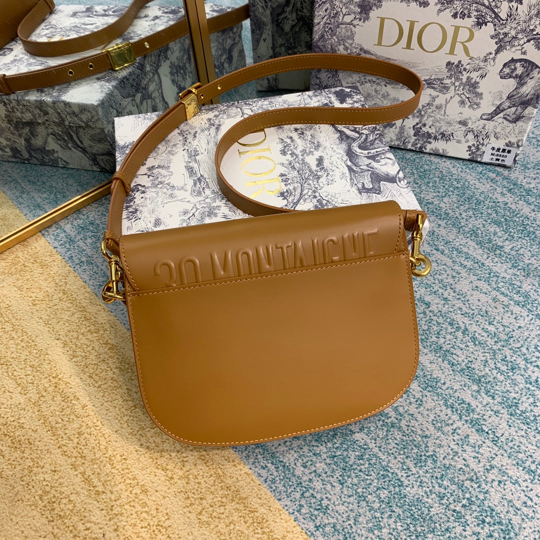[TOP] Christian Dior Bobby Bag Medium 23cm  - Brown