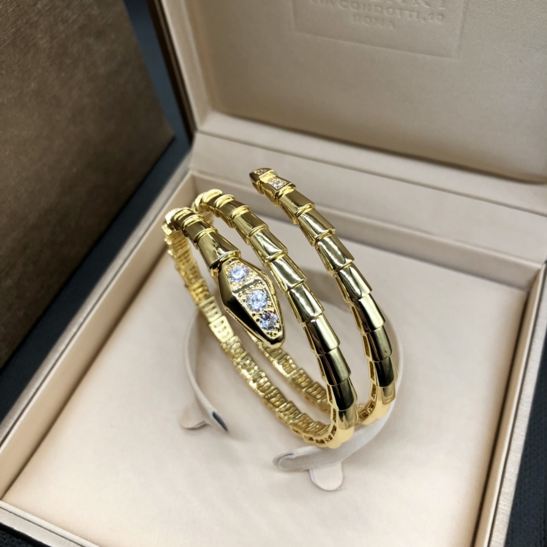 [TOP] BVLGARI Serpenti Viper Bracelet - 3 Color