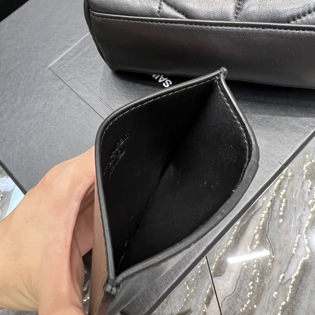 [TOP] Yves Saint Laurent YSL Loulou Puffer Handbag with Card Holder - 2 Color