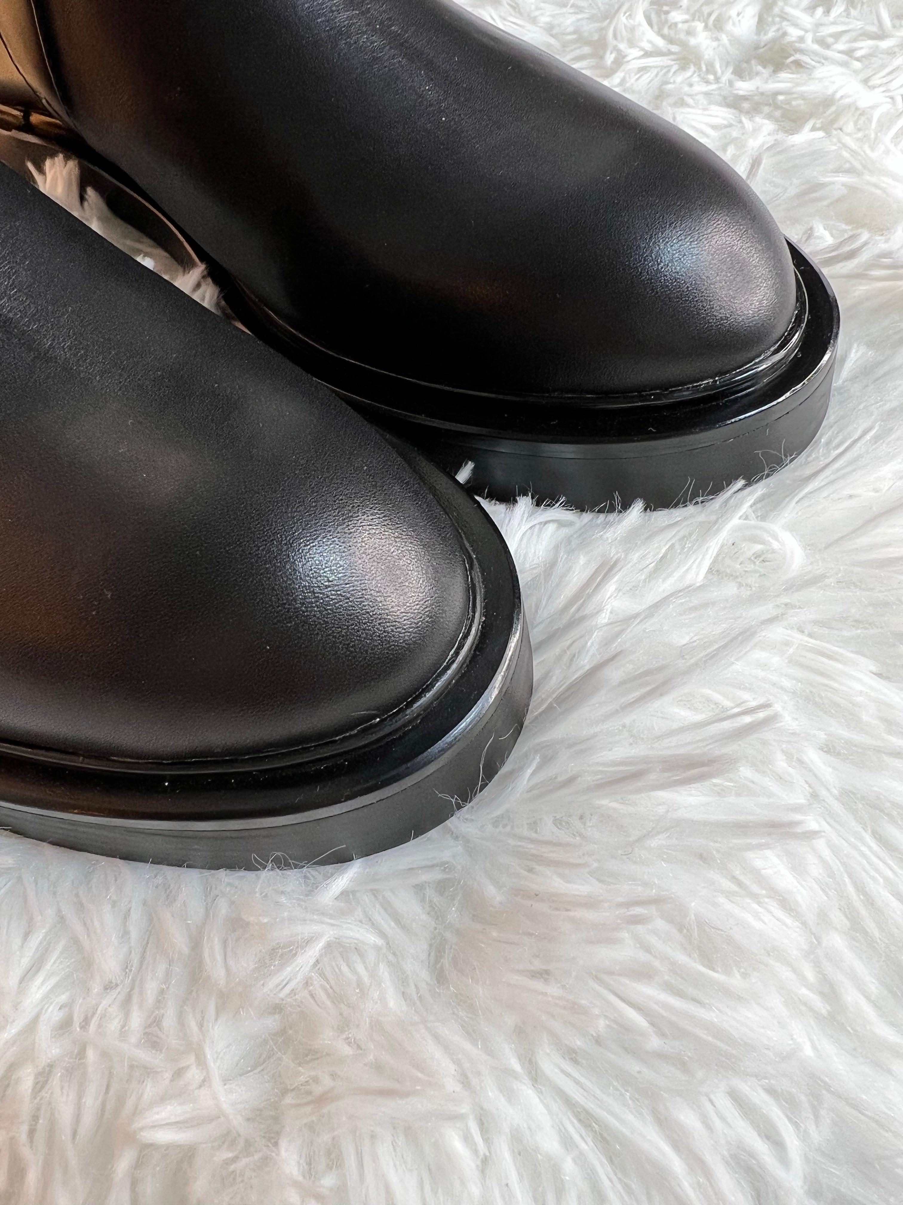 [TOP] HERMES Veo Ankle Boots - Black & GHW