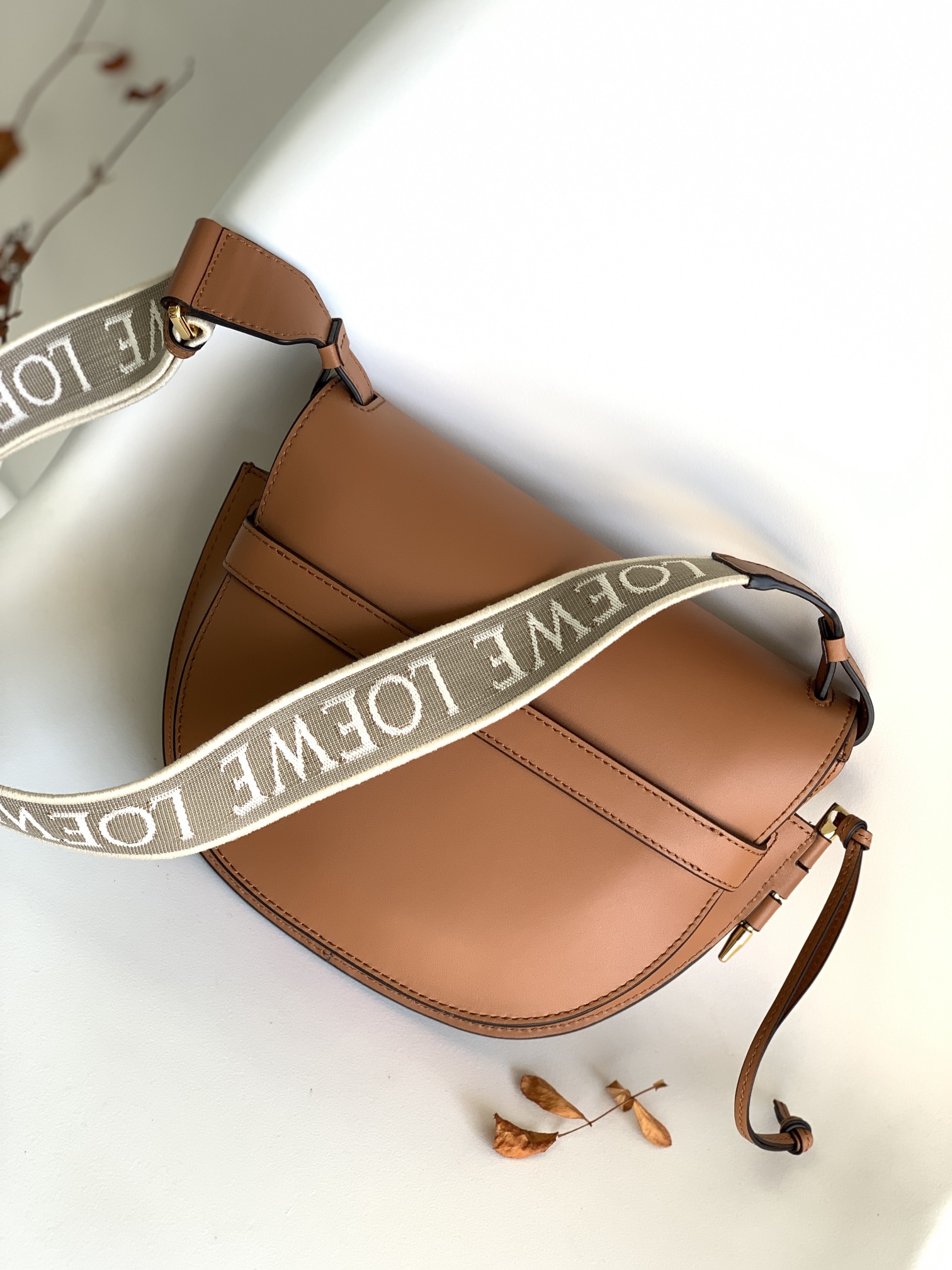 [TOP] LOEWE Mini Gate Bag 20*19*11.5 cm - Brown