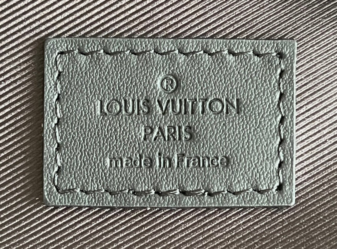 [TOP] Louis Vuitton LV Monogram Unisex Macassar S Lock Messenger Bag 22*18*8cm - Black