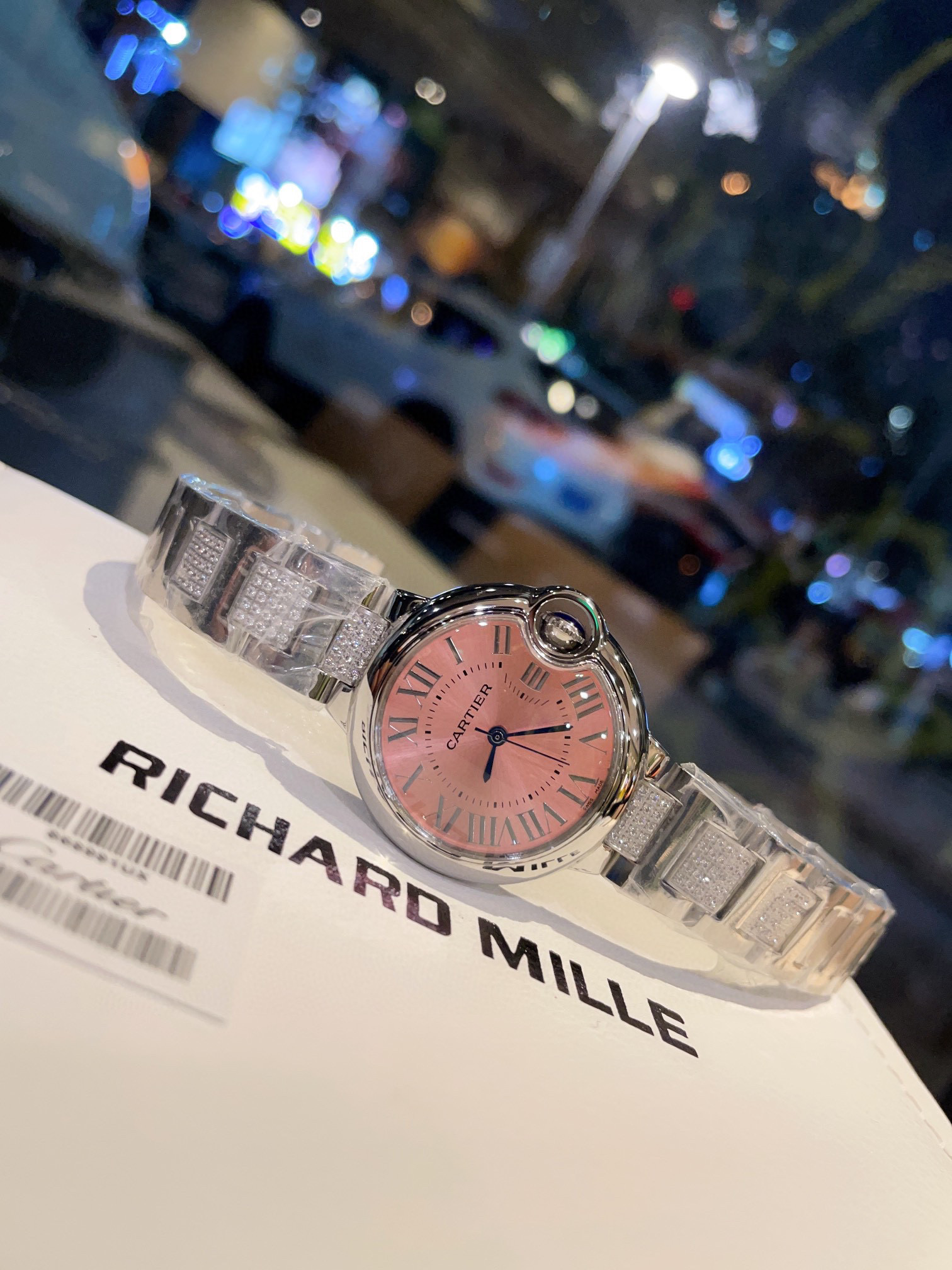 [TOP] Cartier BALLON BLEU DE WATCH - Pink