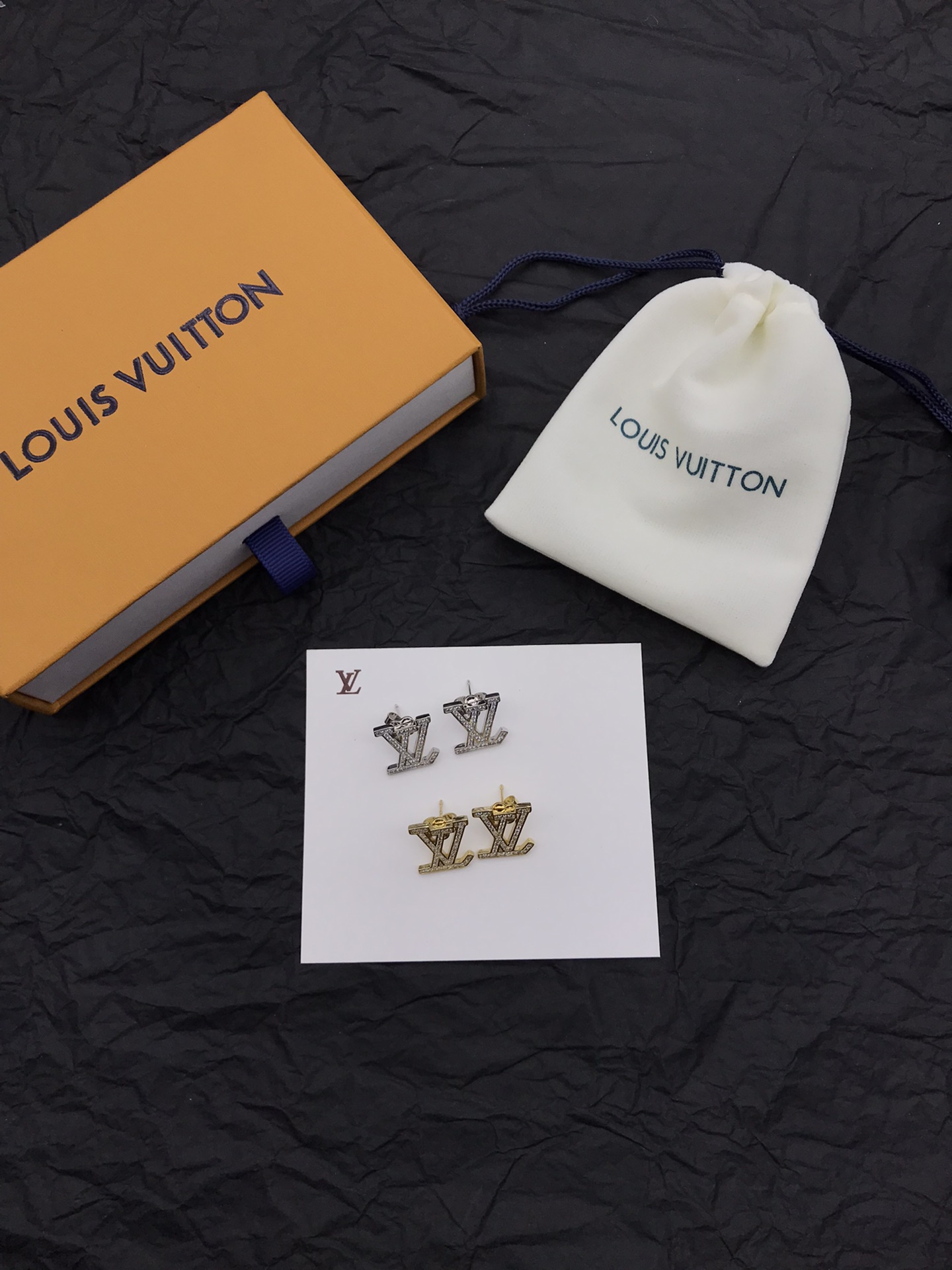 [TOP] Louis Vuitton LV LV Earrings