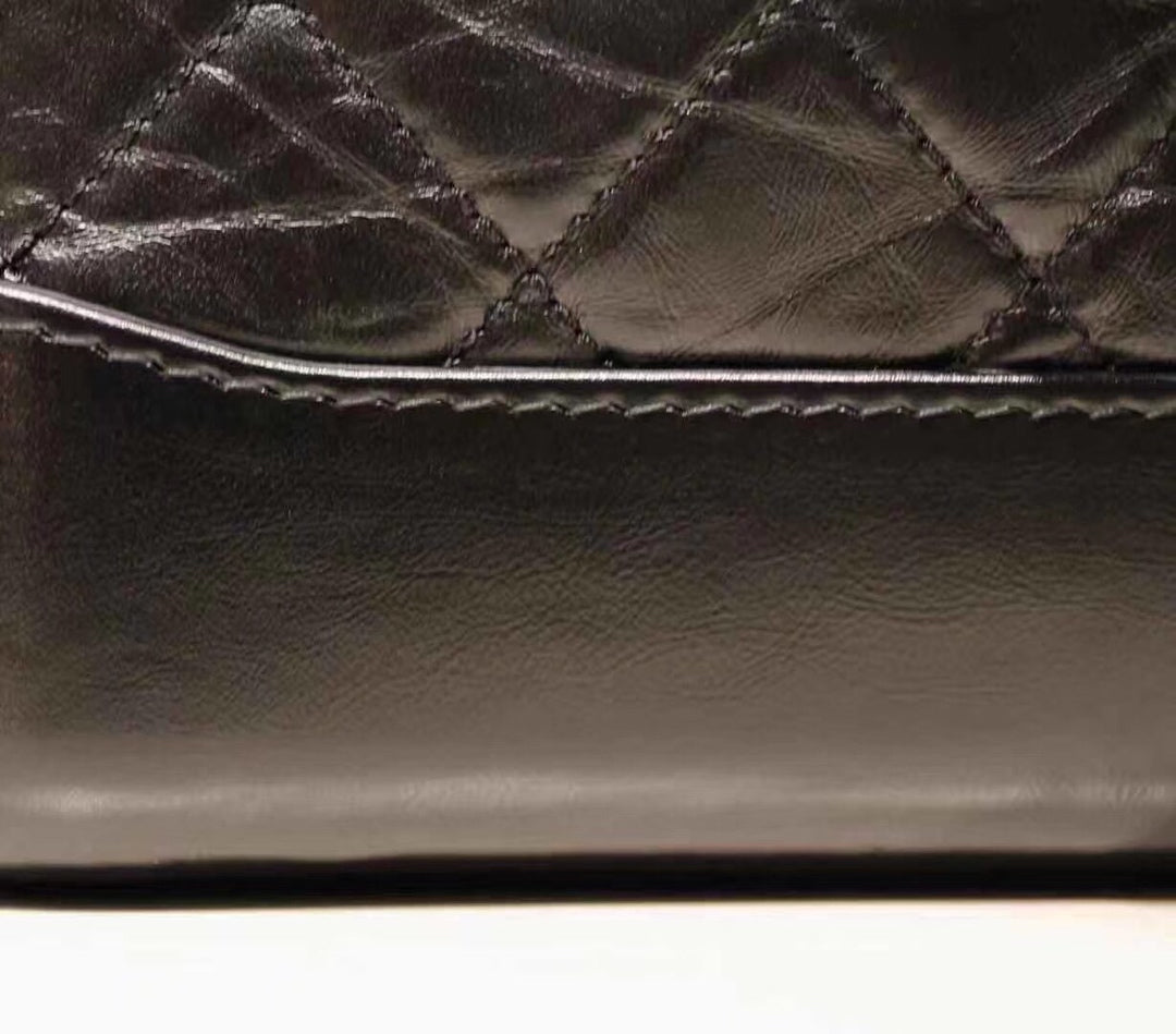 [TOP] CHANEL Gabrielle Bag Quilted Small 20cm - Black
