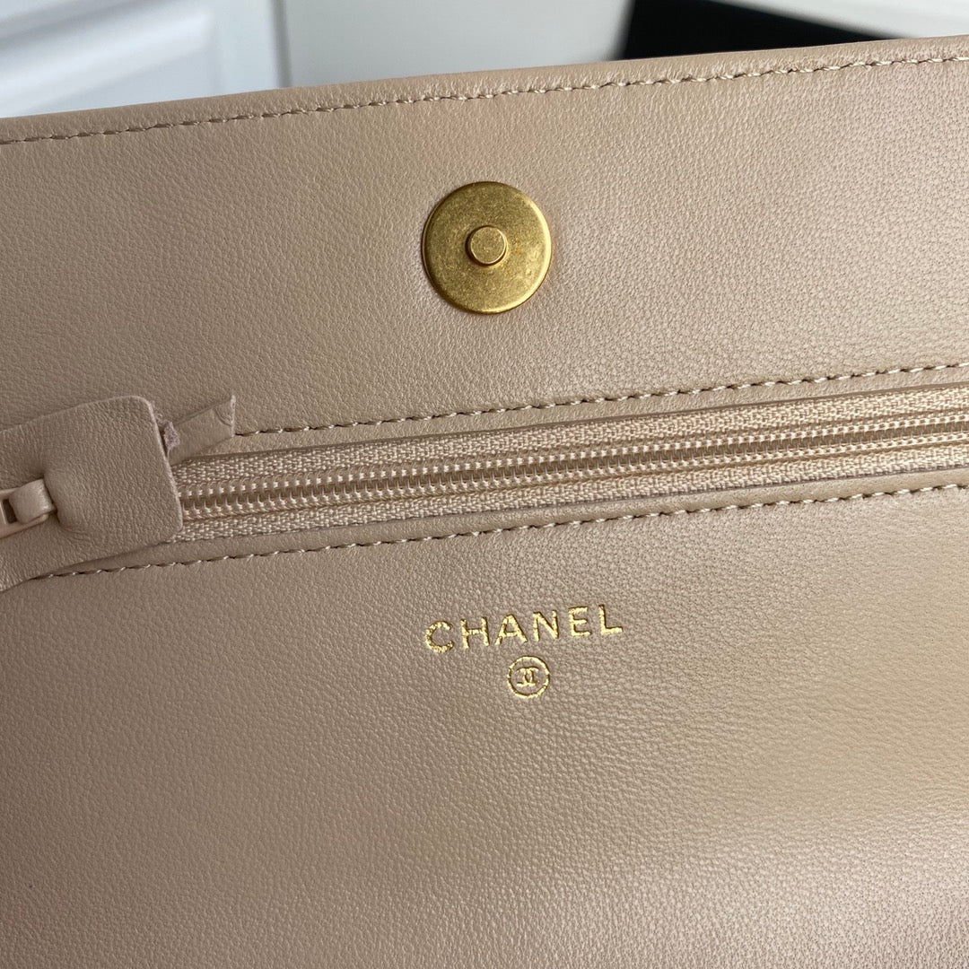 [TOP] CHANEL 19 WOC Bag - Beige
