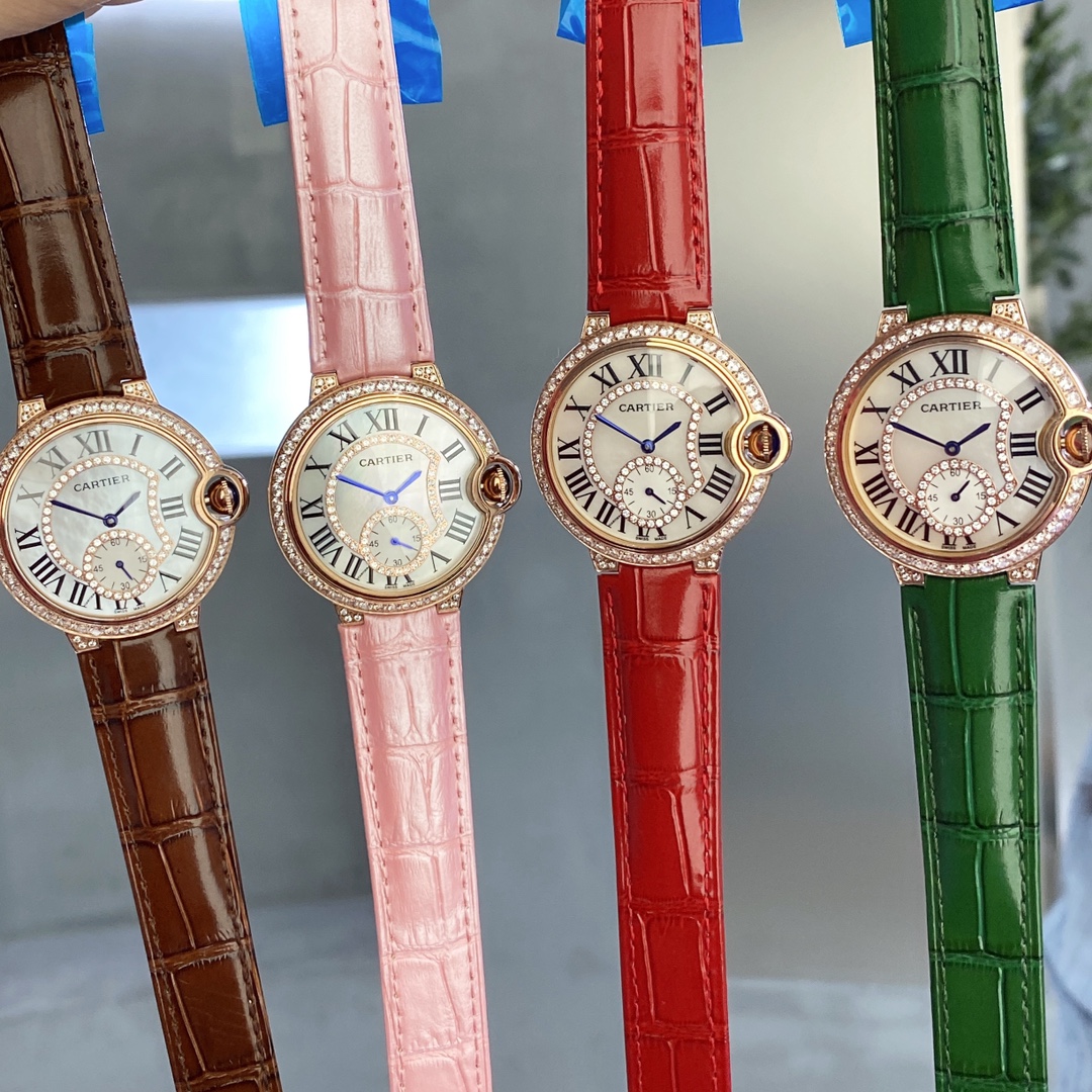 [TOP] Cartier Diamonds Watch - 7 Color