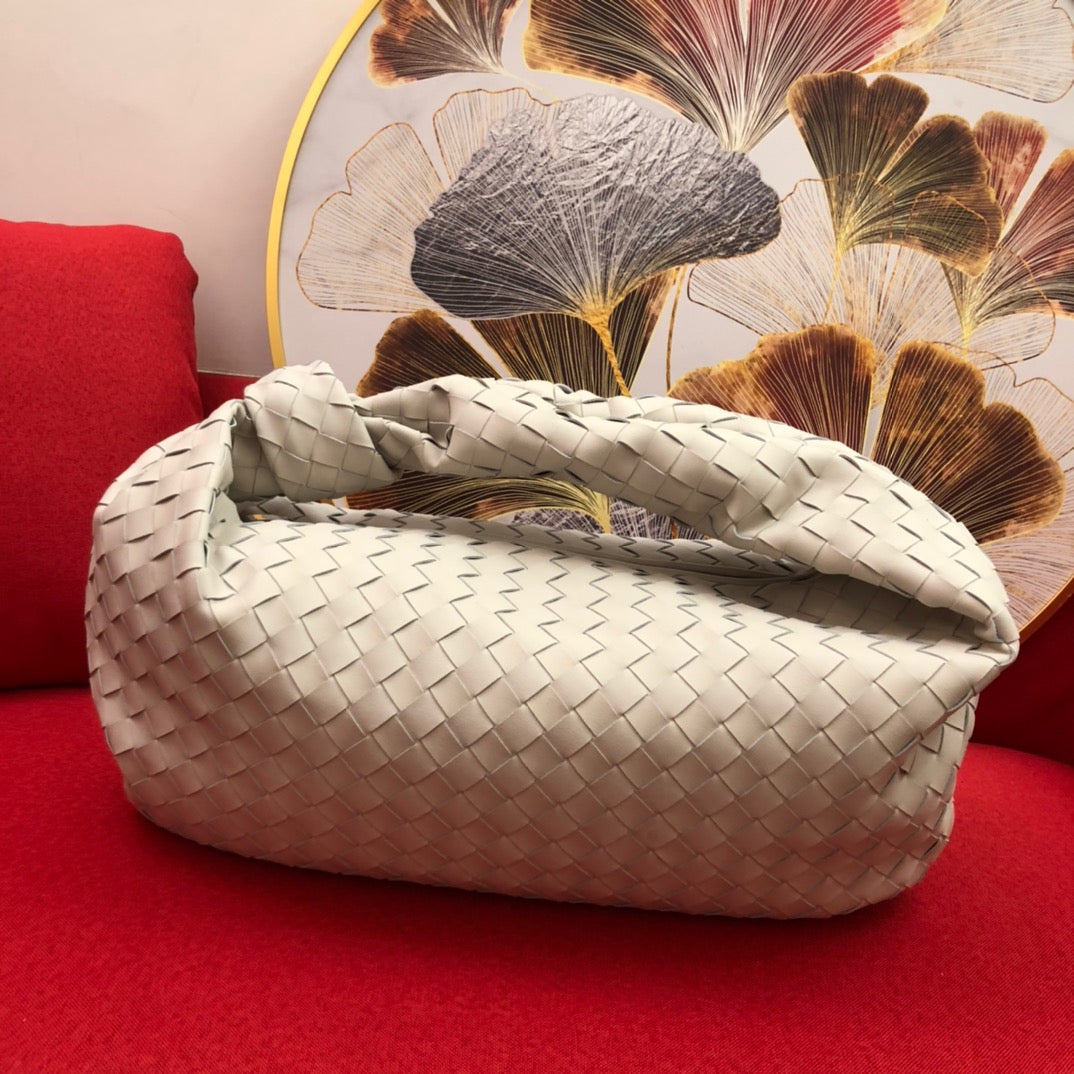 [TOP] Bottega Veneta BV  Jodie Shoulder Bag - White